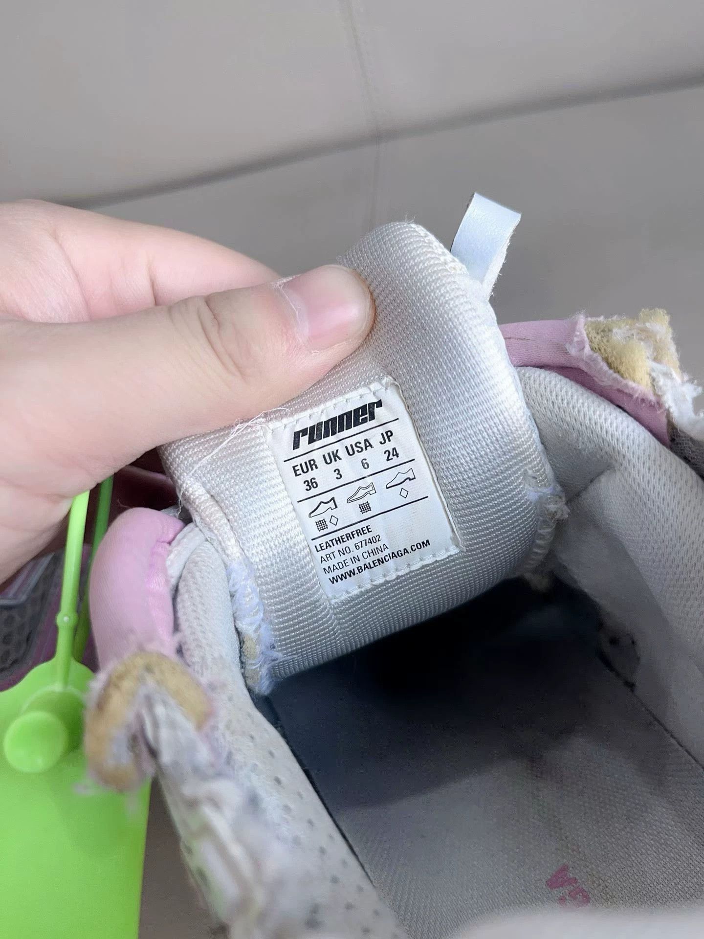 Balenciaga balenciaga low-top sneakers Size US 5.5 / IT 35.5 - 7 Thumbnail