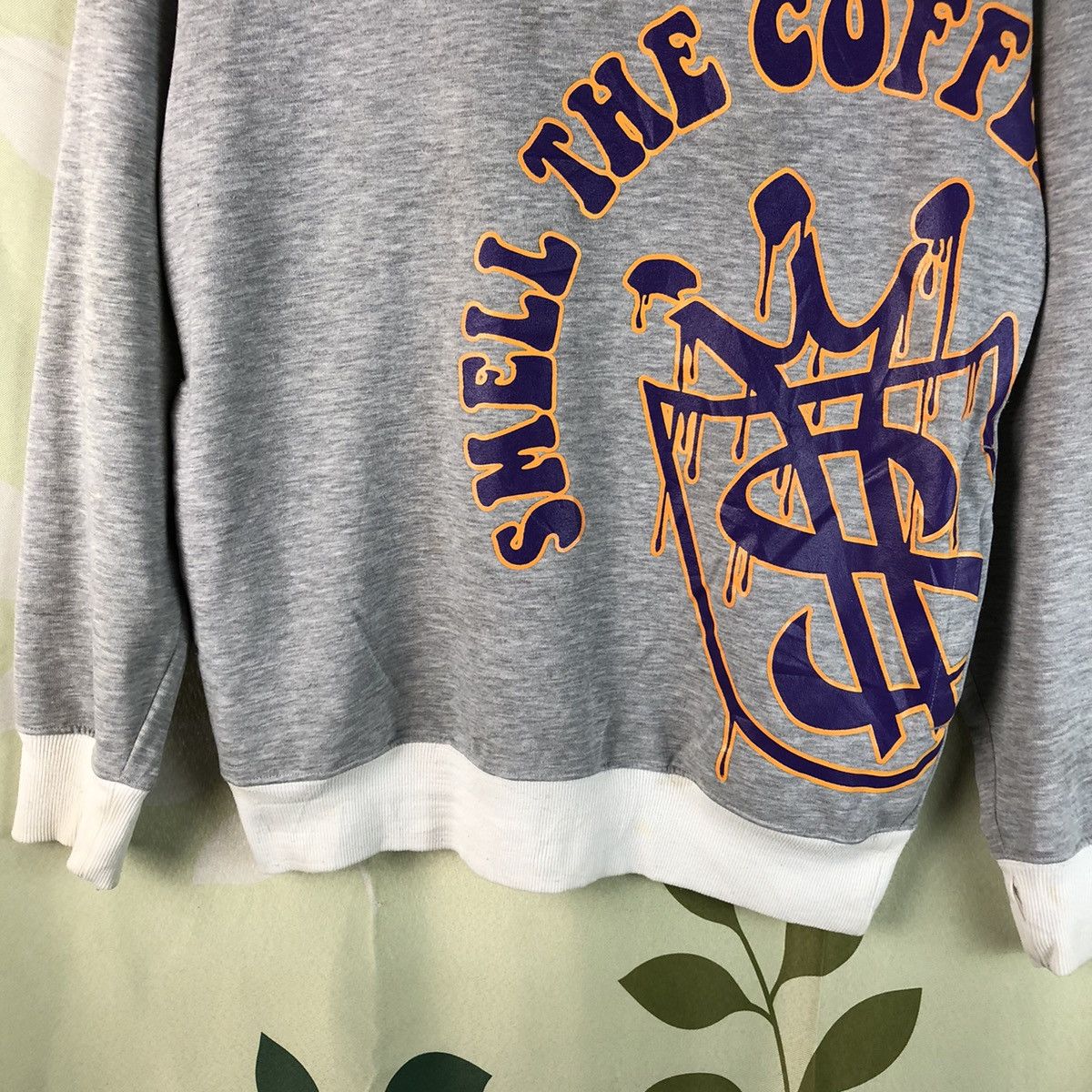 Japanese Brand × Vintage Oills Smell The Coffee Hoodie #7441 Size US M / EU 48-50 / 2 - 6 Thumbnail