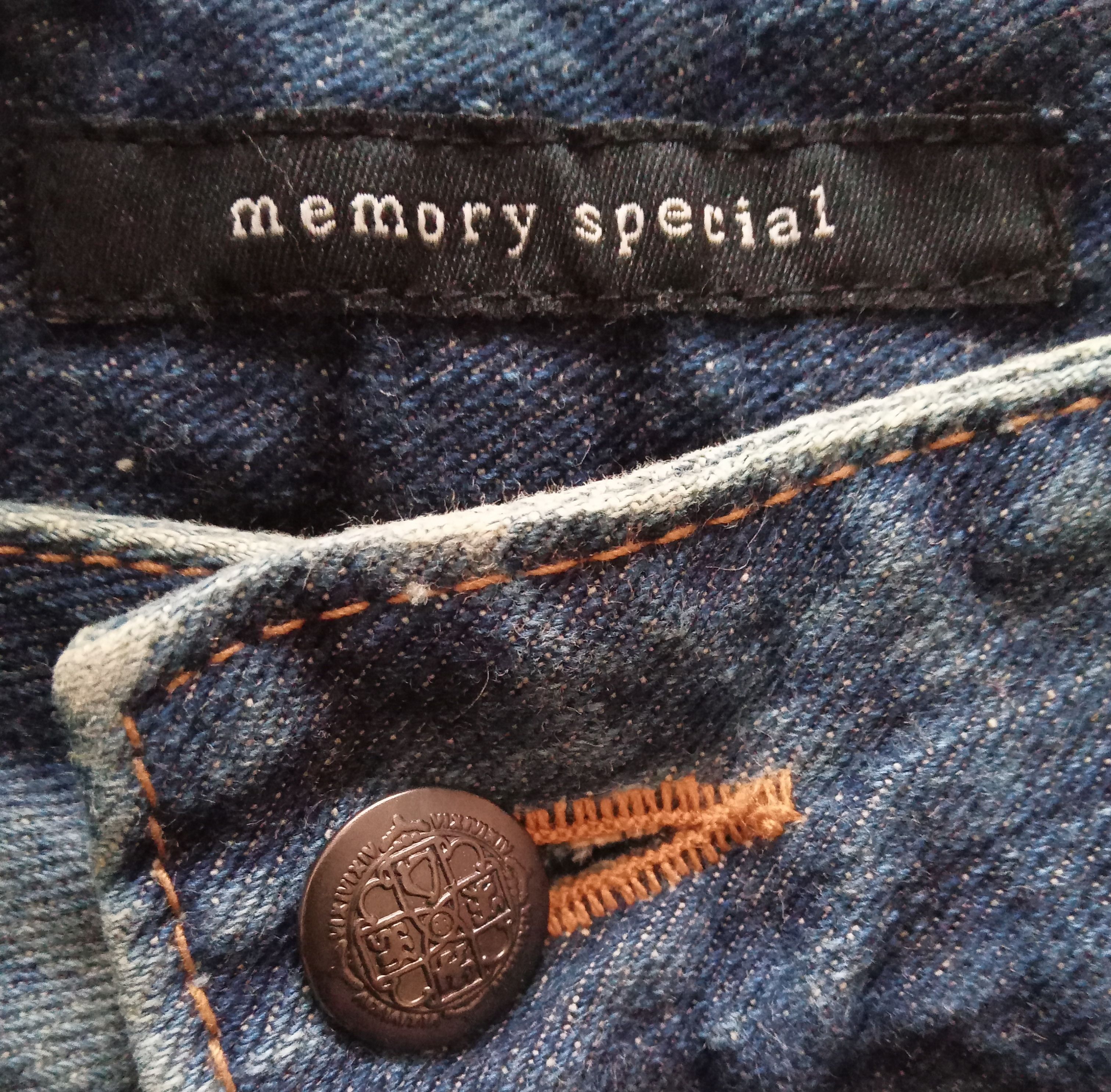 Japanese Brand Memory Special Rare Bleach Design Jeans Size US 37 - 3 Thumbnail
