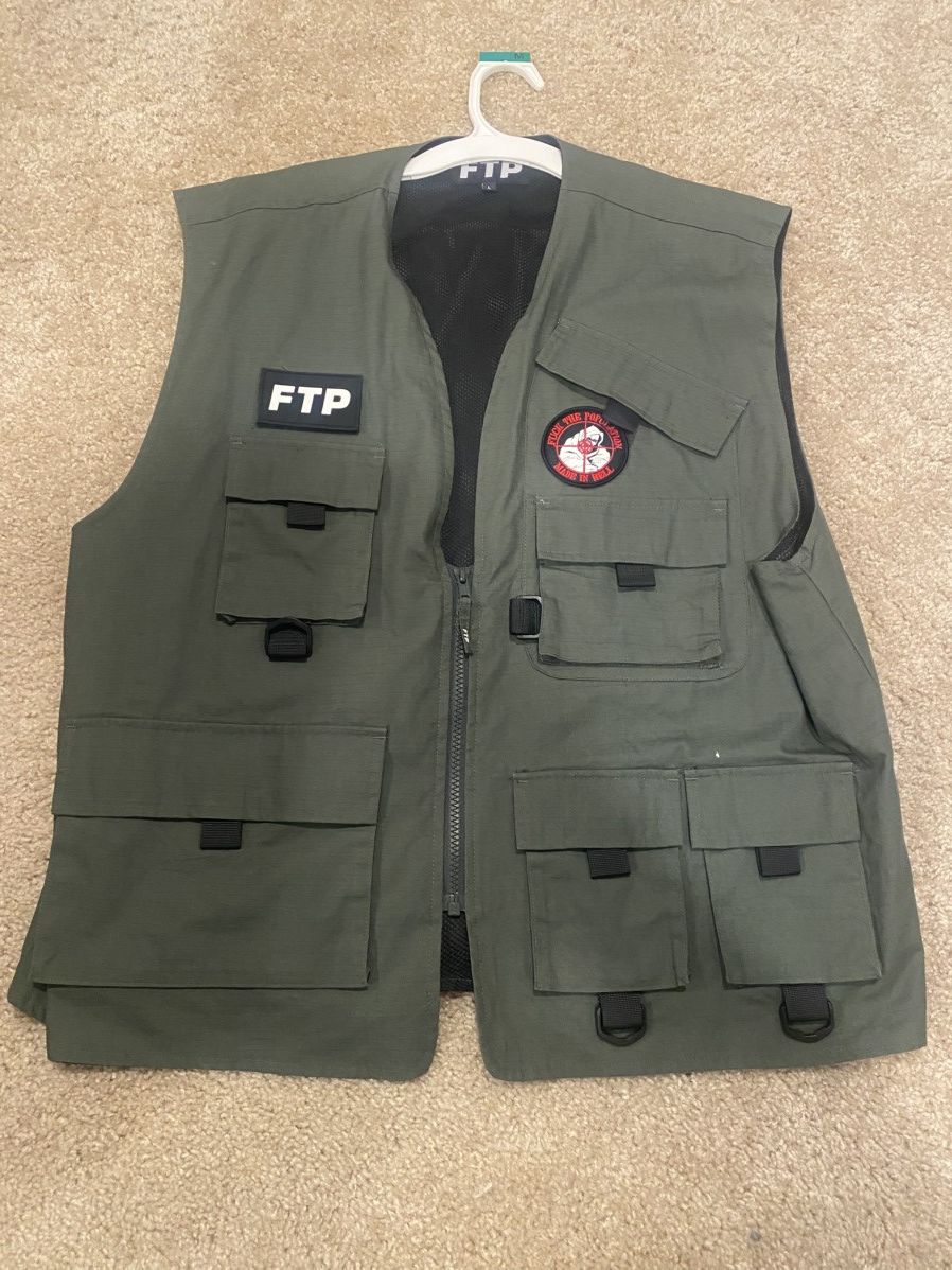 Fuck The Population FTP Reaper Tactical Vest Size US L / EU 52-54 / 3 - 1 Thumbnail