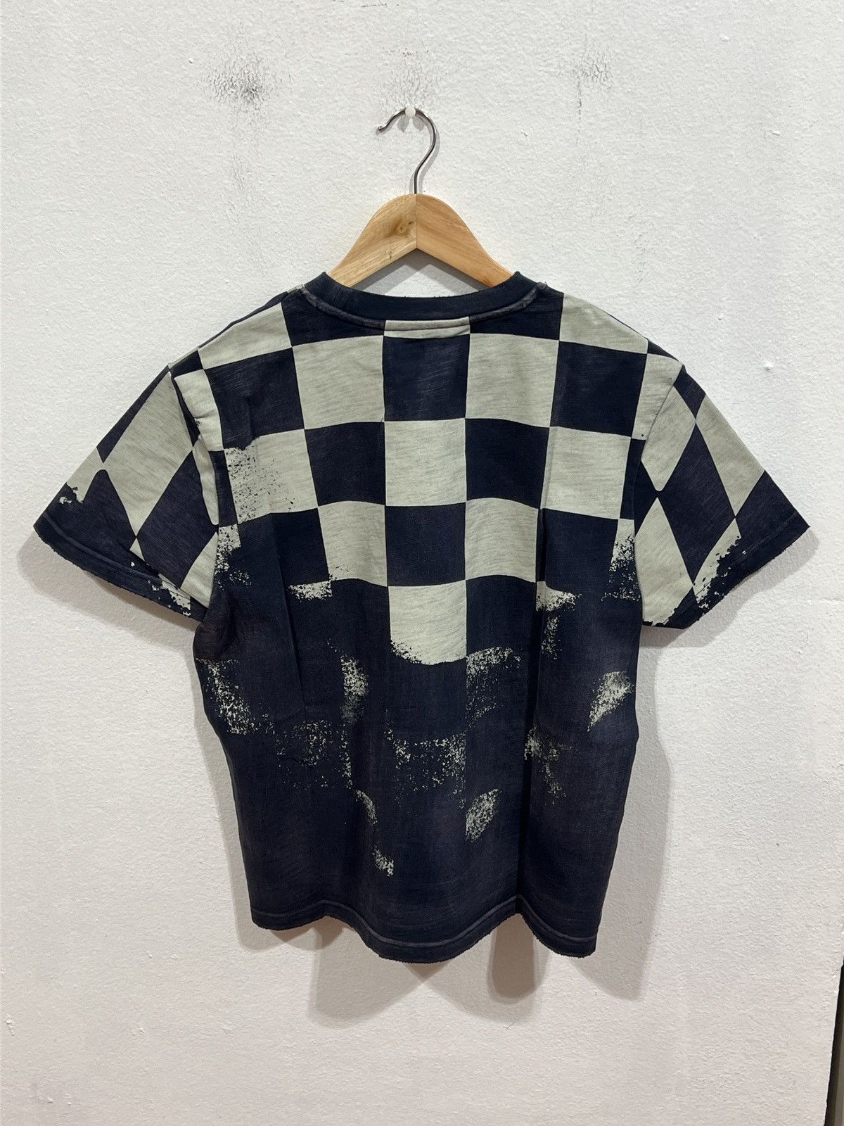 Bad Son Bad Son Checkerdboard Tee Vintage Navy Size US M / EU 48-50 / 2 - 5 Thumbnail