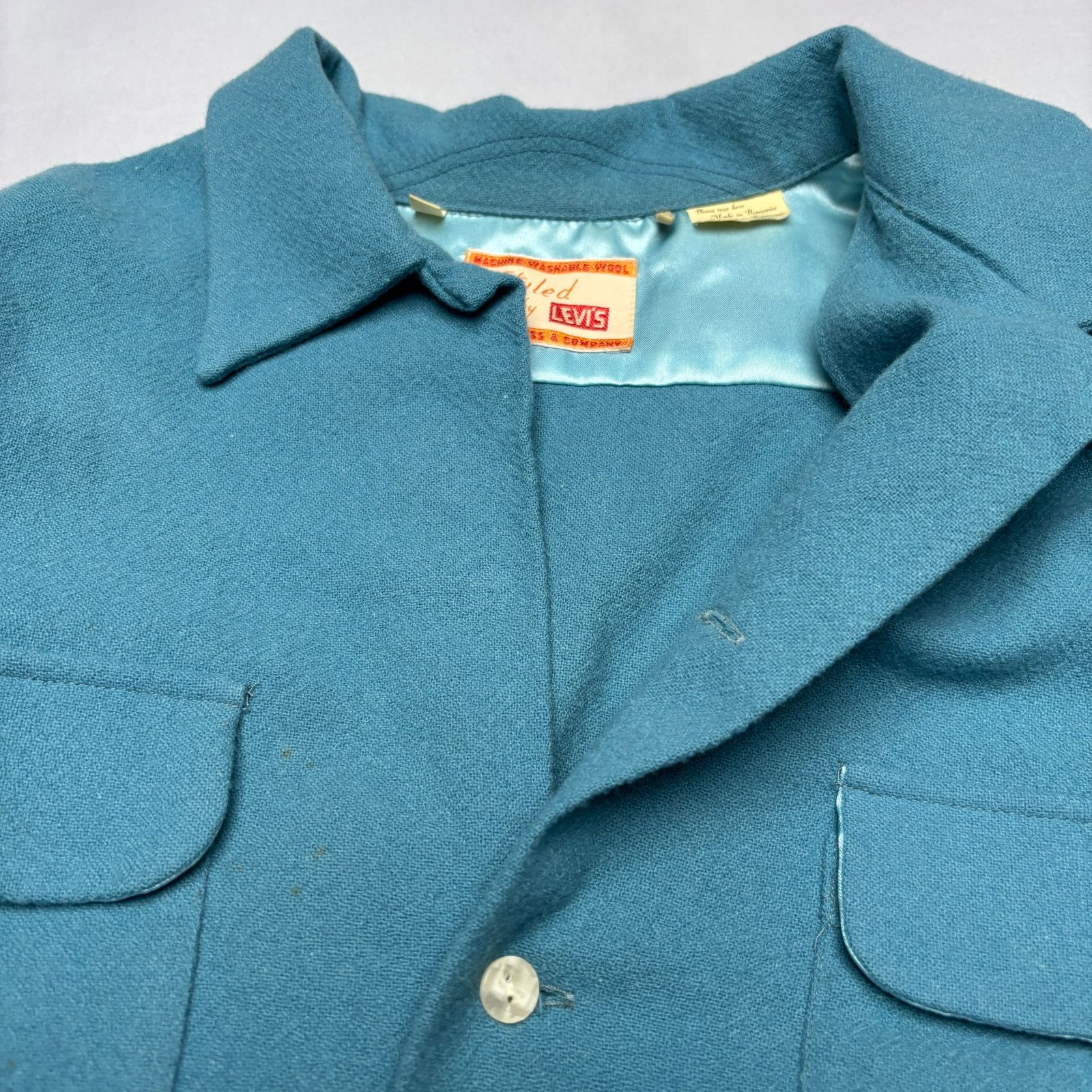 Levi's 1950s LVC Styled By Levi's Camp Loop Button Up Shirt Men's M Size US M / EU 48-50 / 2 - 10 Thumbnail