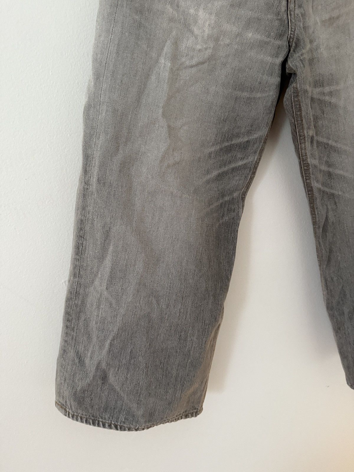 PHENOMENON Phenomenon Grey Denim Shorts Size US 30 / EU 46 - 3 Thumbnail