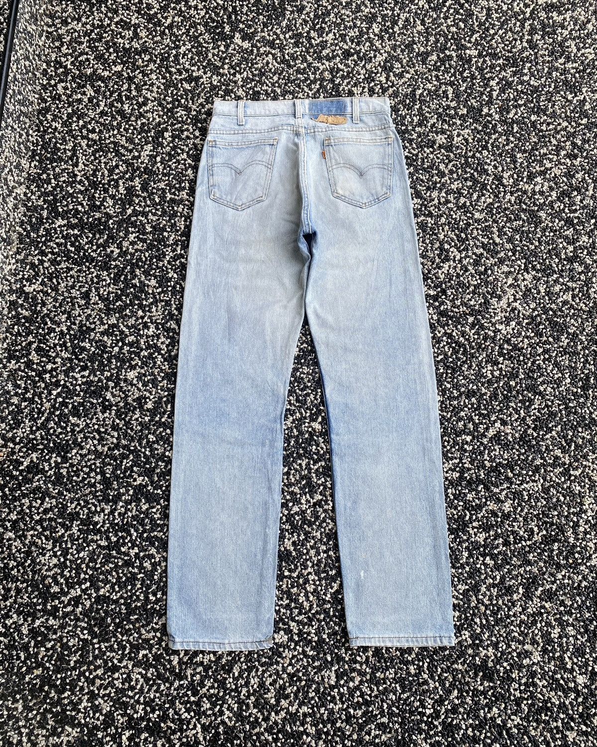JNCO × Levi's × Vintage 🔥LEVIS 505 ORANGE TAB DISTRESSED DENIM JEANS Size US 28 / EU 44 - 2 Thumbnail