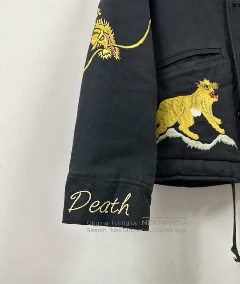 Neighborhood Neighborhood Dragon and Tiger Embroidered N1 Cotton Jacket Size US L / EU 52-54 / 3 - 4 Thumbnail