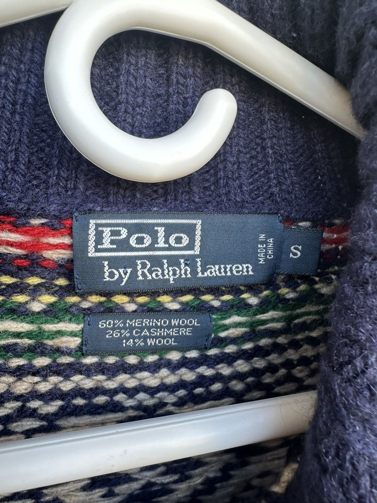 Japanese Brand × Polo Ralph Lauren × Ralph Lauren Gorgeous Rare Ralph Lauren Polo Cashmere Merino Knit Sweater Size US M / EU 48-50 / 2 - 6 Thumbnail