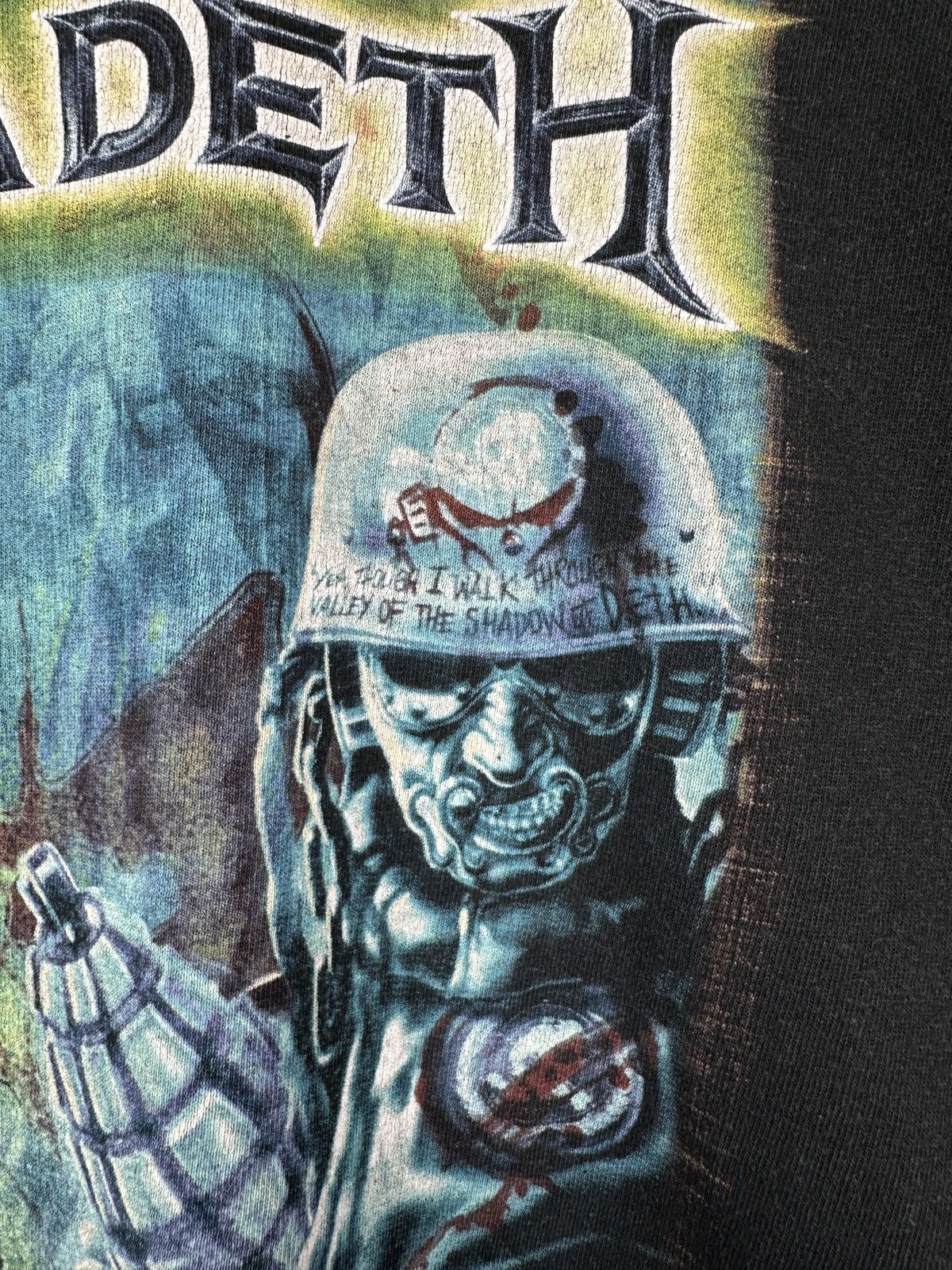 Band Tees Vintage Megadeth Tour Of Duty Graphic Metal Rock T Shirt Tee Size US XL / EU 56 / 4 - 7 Thumbnail