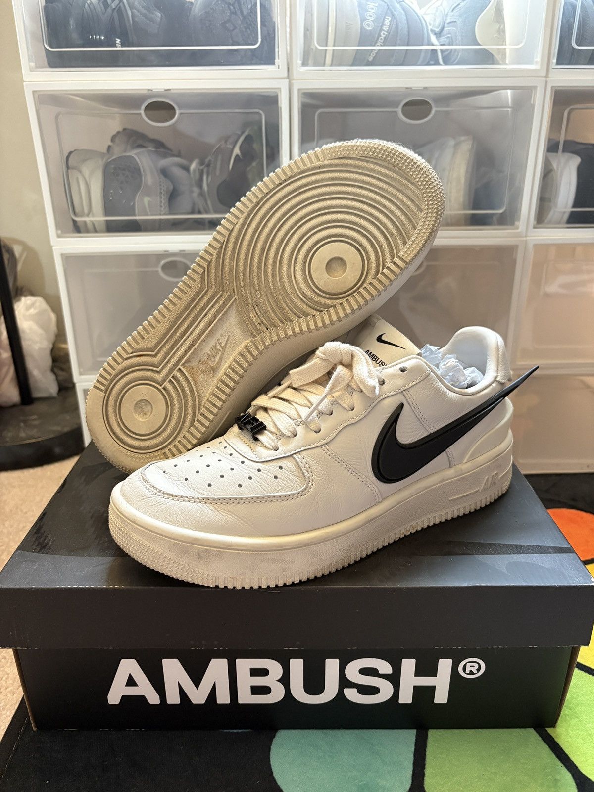 Ambush Design Size 7.5 - 2023 Nike Air Force 1 Low SP “Ambush Phantom” Size US 7.5 / EU 40-41 - 1 Thumbnail
