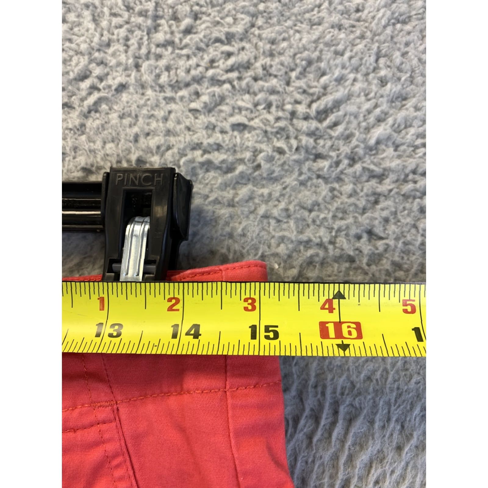 Nautica Nautica Women's Pink Shorts Size 6 Mid Rise Twill Casual Chino Pockets Elastane Cotton Ladies Size 28" / US 6 / IT 42 - 3 Thumbnail