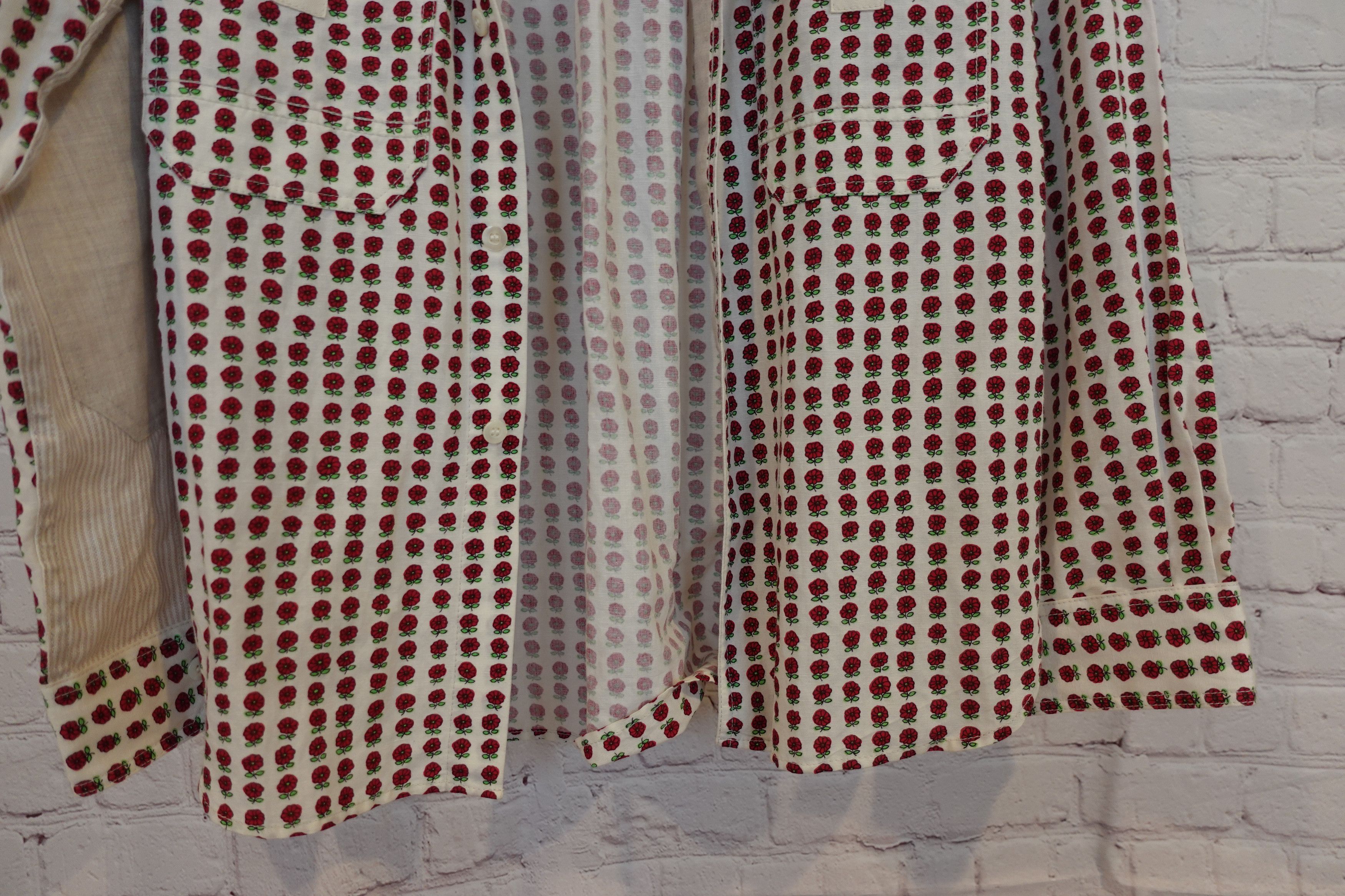 Junya Watanabe Junya Watanabe Flower pattern long sleeve Size US S / EU 44-46 / 1 - 5 Thumbnail