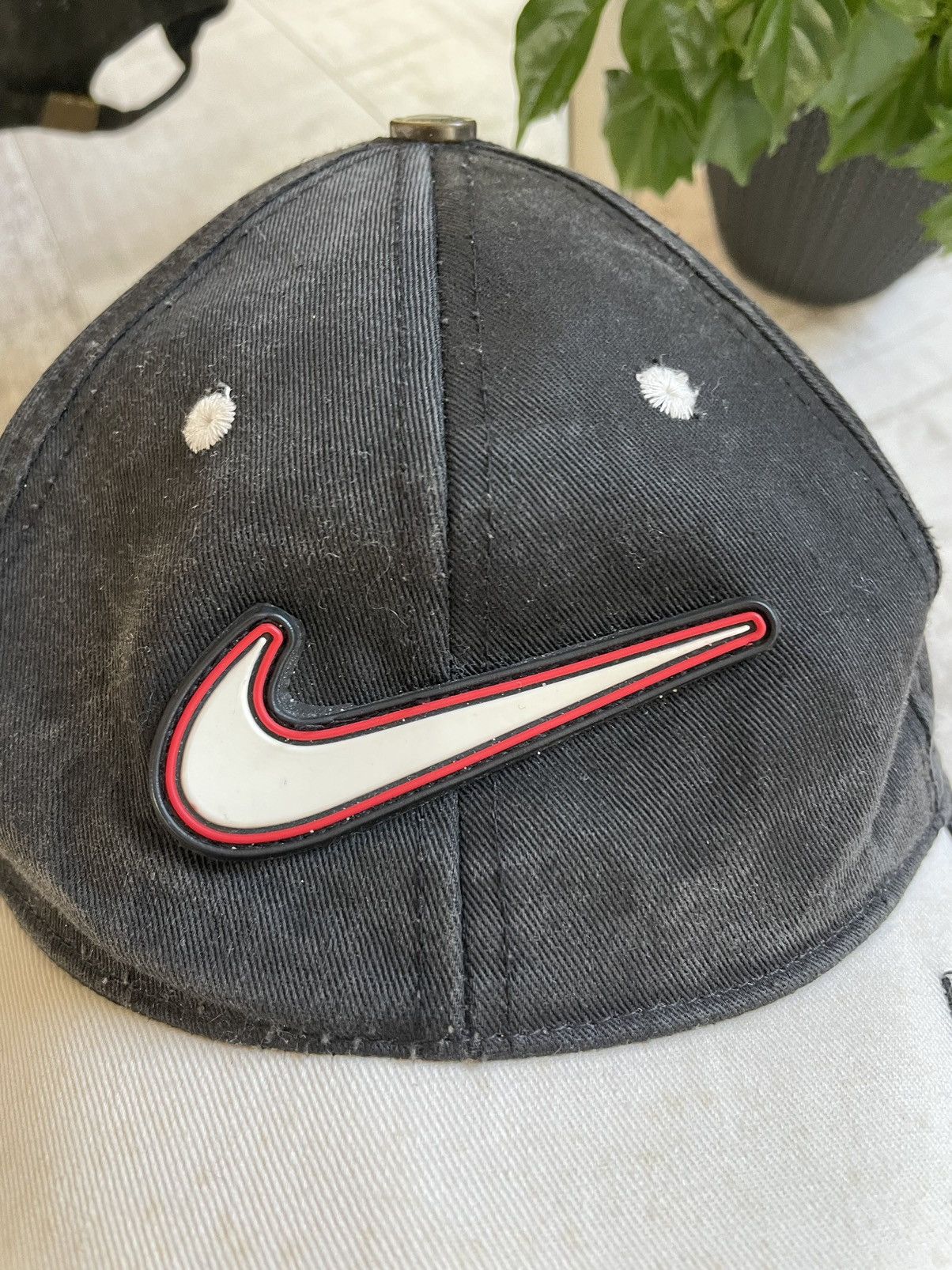 Nike Nike 80’s Vintage Swoosh Y2K Hat Cap USA Size ONE SIZE - 4 Thumbnail