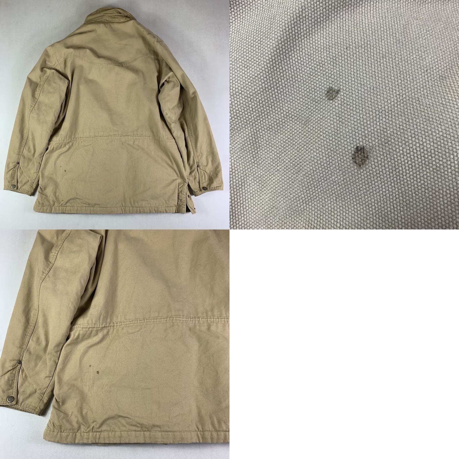 Vintage VINTAGE Cabela's Jacket Mens XL Tall Aztec Lined Fleece Hunting Outdoors Canvas Jacket Size US XL / EU 56 / 4 - 9 Thumbnail