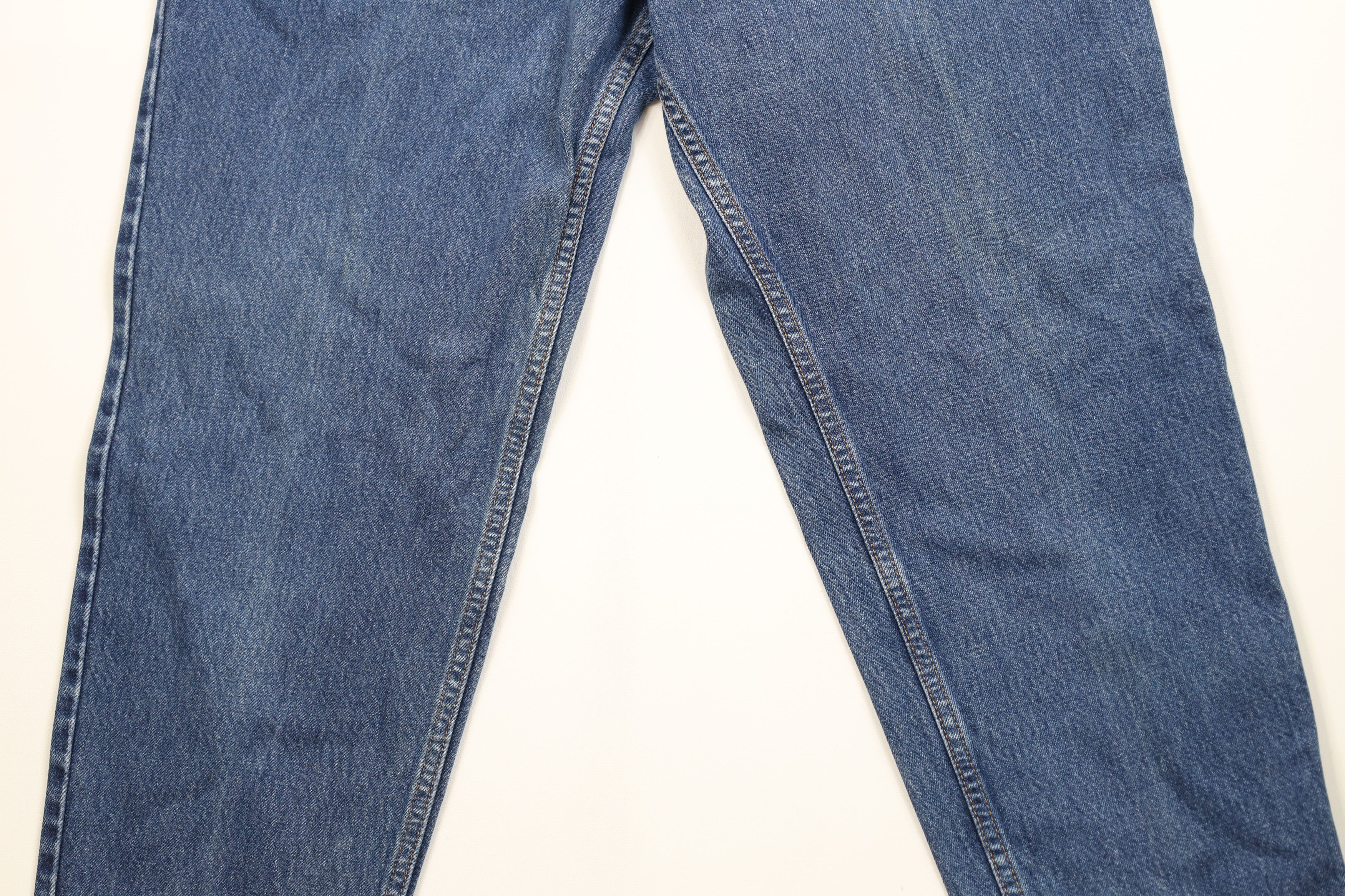 Levi's Vintage Y2K 2000 Levis 550 Fit Tapered Leg Denim Jeans Size 34" / US 12 / IT 48 - 3 Thumbnail