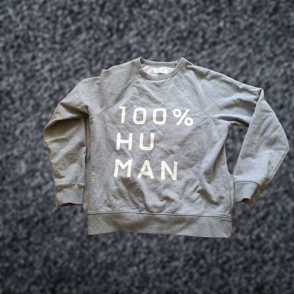Everlane Everlane Womens Medium Gray Cotton Sweatshirt Graphic Print Pullover Size M / US 6-8 / IT 42-44 - 1 Thumbnail