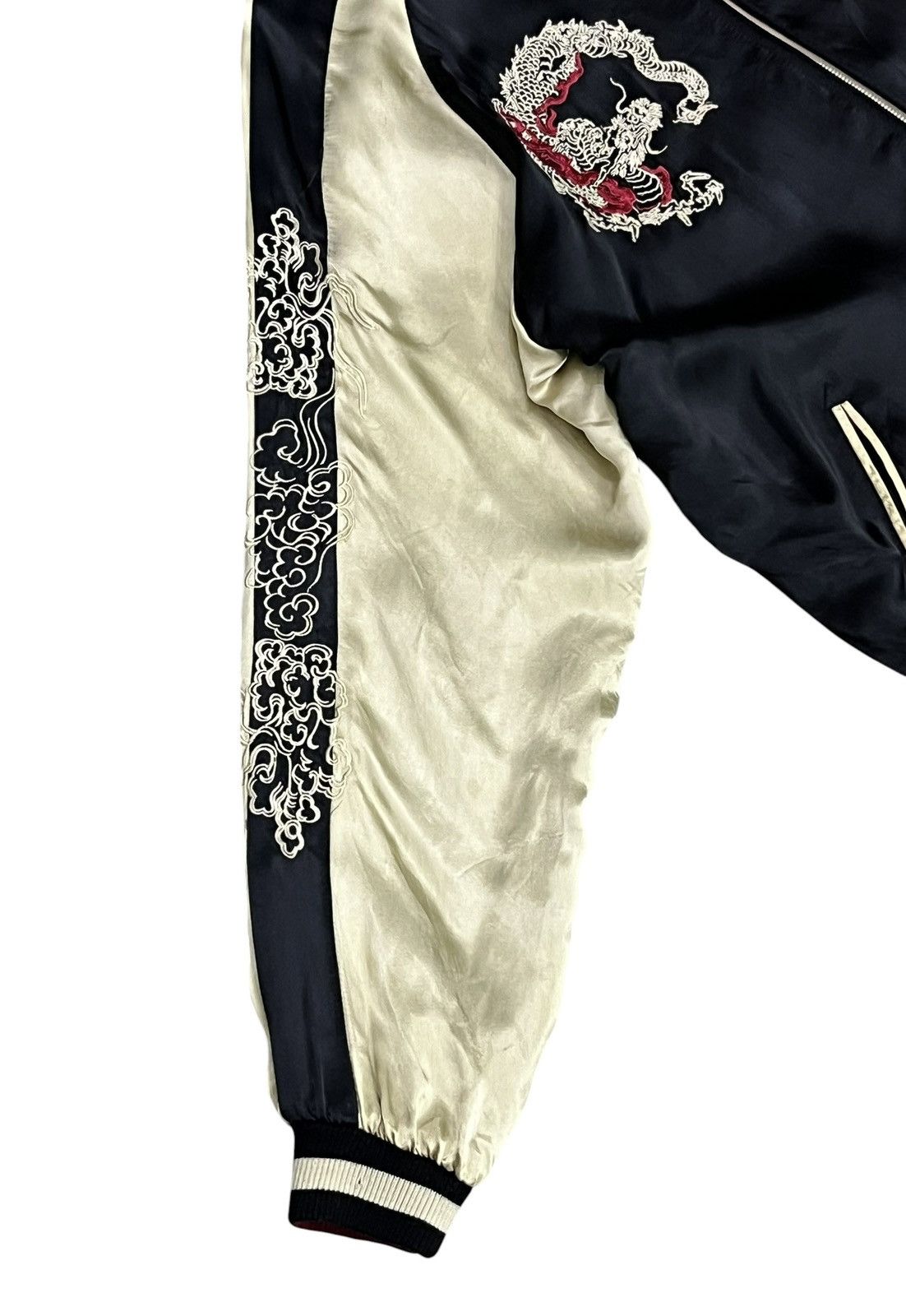 Dragonfly Reversible Sukajan Dragon Embroidery Jacket Size L Size US L / EU 52-54 / 3 - 17 Thumbnail