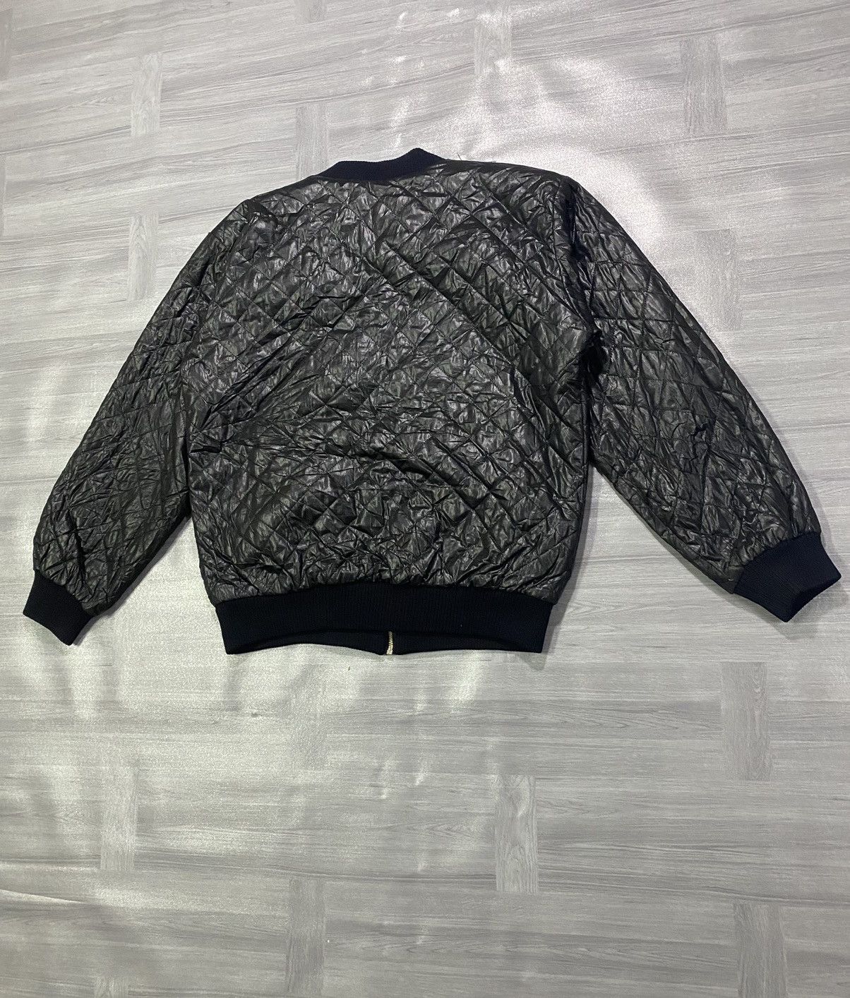 Adidas Adidas Black Quilted Jacket Size M Size US M / EU 48-50 / 2 - 14 Thumbnail