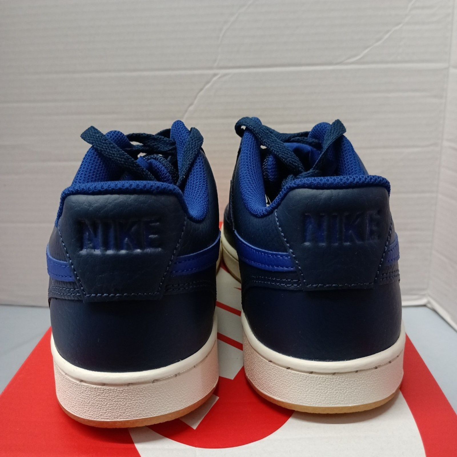 Nike Nike Court Vision Low Shoes Midnight Navy Men's Size 9 Blue Size US 9 / EU 42 - 4 Thumbnail