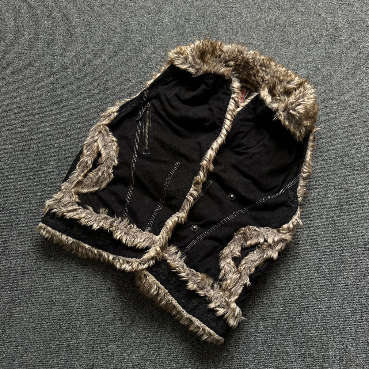 Comme des Garcons VTG Faux Fur Vest Desigual Size 40 Hype Trend Staff Pick 00 Size S / US 4 / IT 40 - 4 Thumbnail