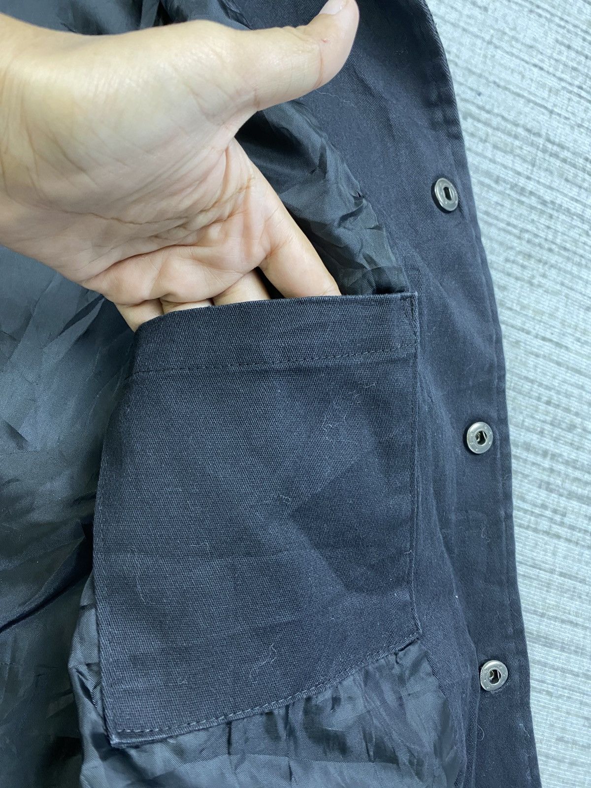 If Six Was Nine × Vintage Vintage BLUE Japan By Mangrove American Flag Coach Jacket Size US M / EU 48-50 / 2 - 8 Thumbnail