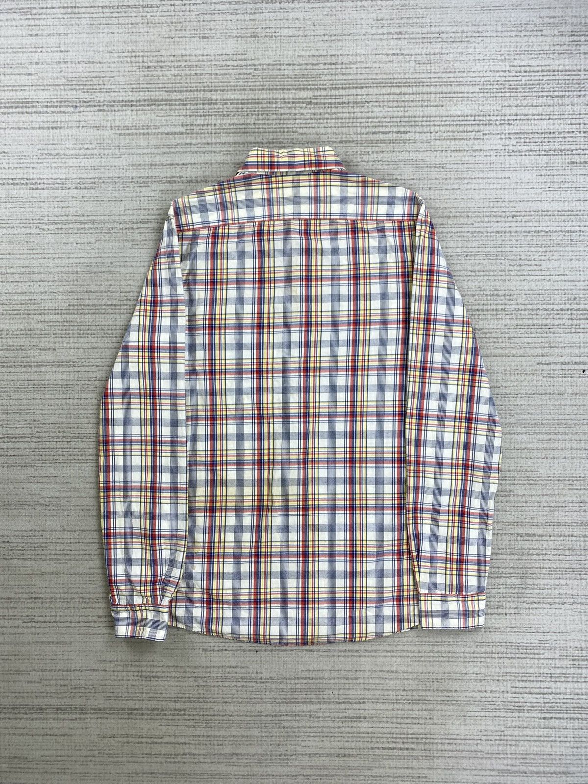 A.P.C. × Japanese Brand × Vintage Vintage A.P.C Checkered Button Ups Shirt Size US S / EU 44-46 / 1 - 2 Thumbnail