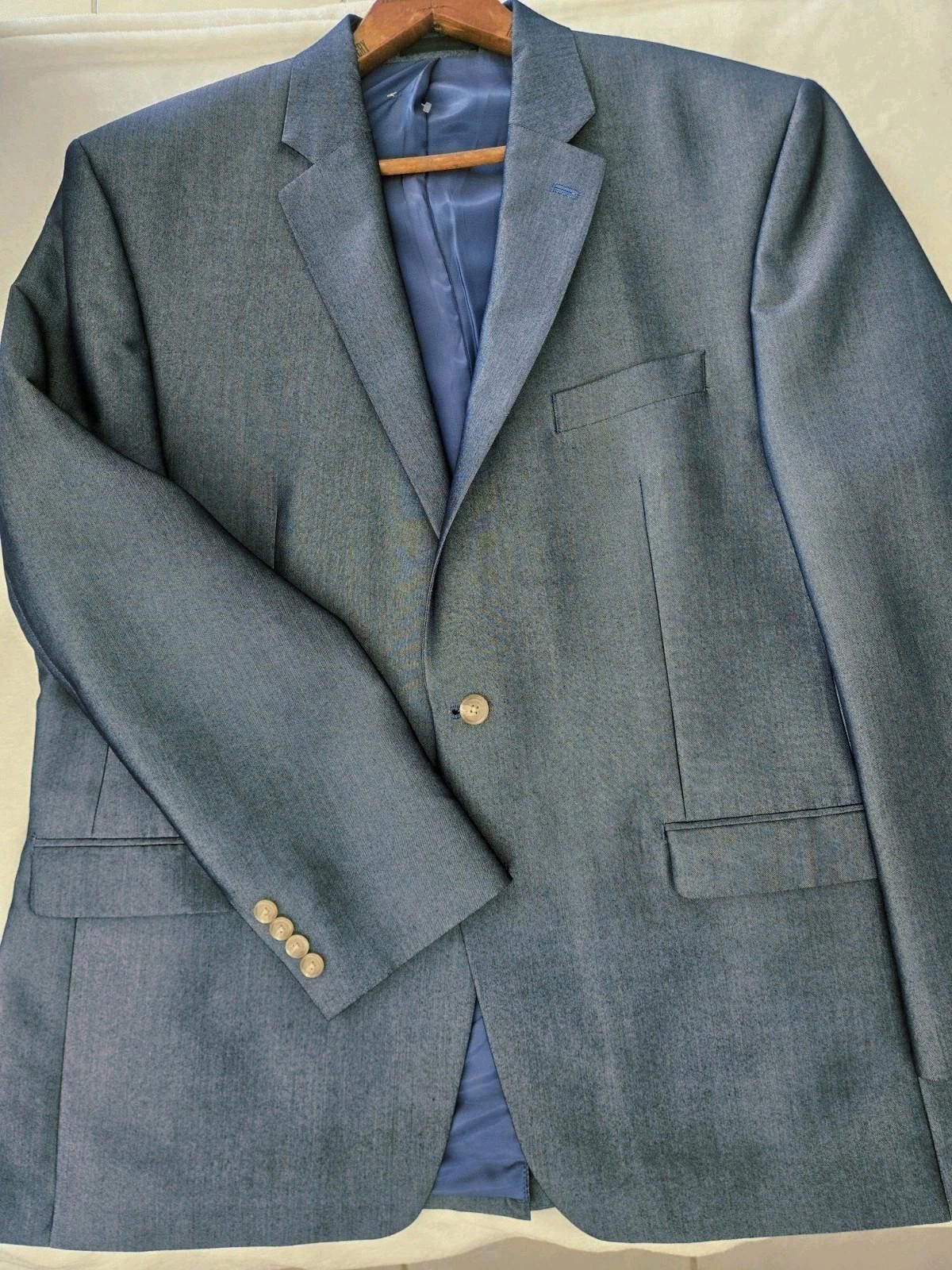 Lauren Ralph Lauren Ralph Lauren Blazer Coat Men 46R Blue 2 Button Jacket NEW Size 46R - 7 Thumbnail