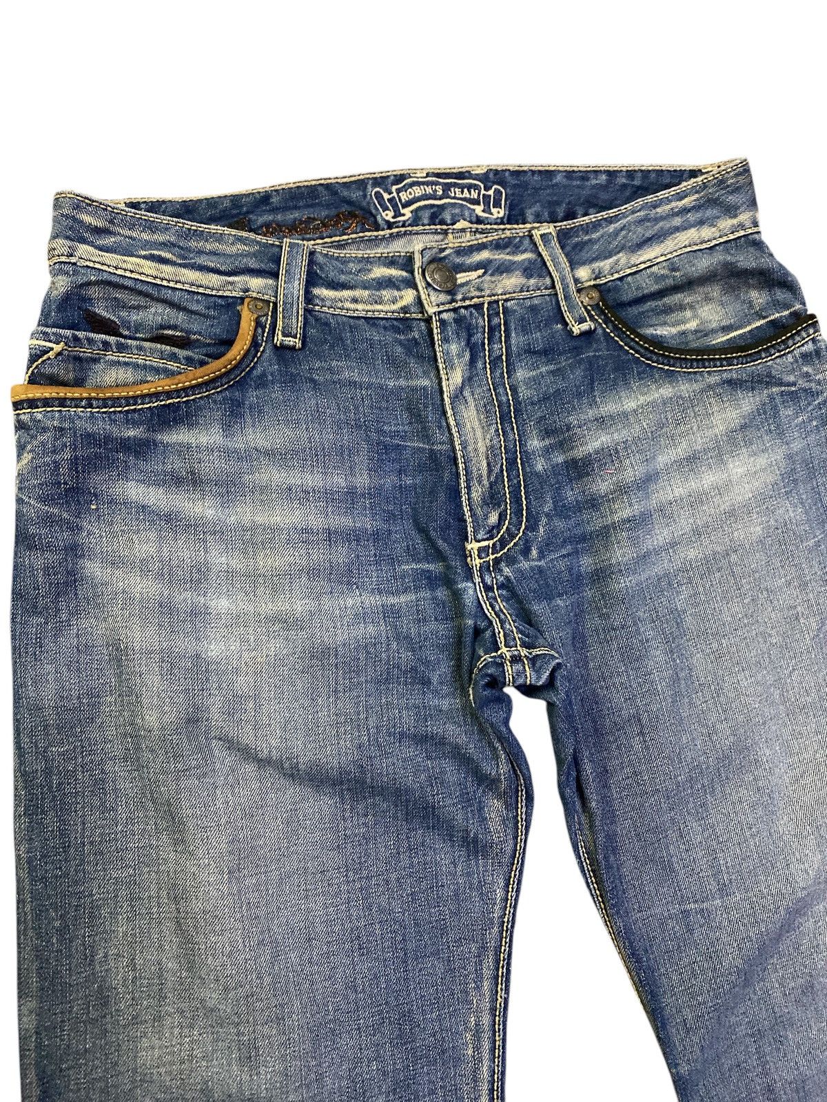 Robins Jeans Rare Vintage Robin’s Jean Made in USA Denim Size US 32 / EU 48 - 10 Thumbnail