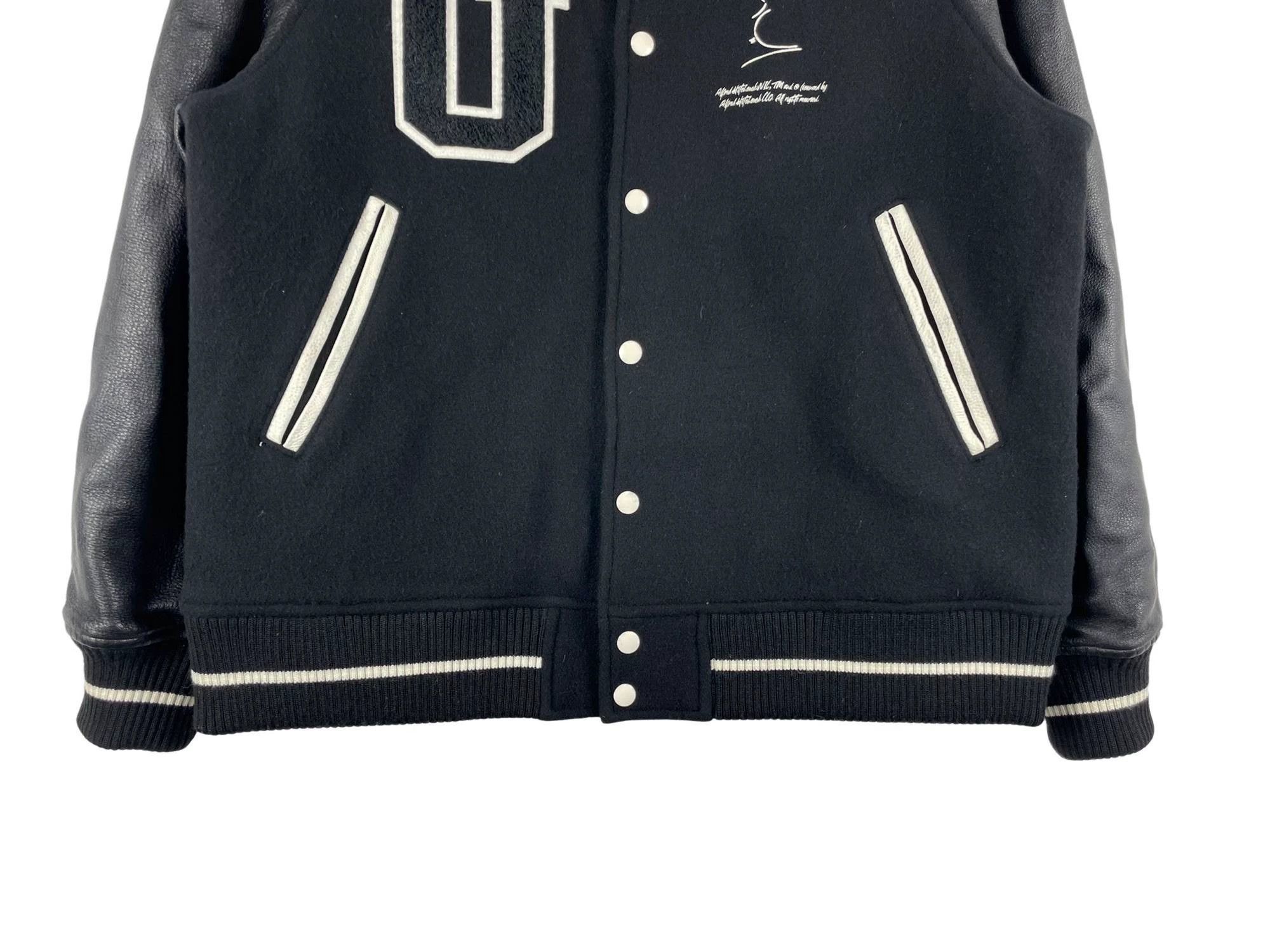 Undercover Undercover Hitchcock 22AW Leather-Sleeve Wool Baseball Jkt Size US M / EU 48-50 / 2 - 4 Thumbnail