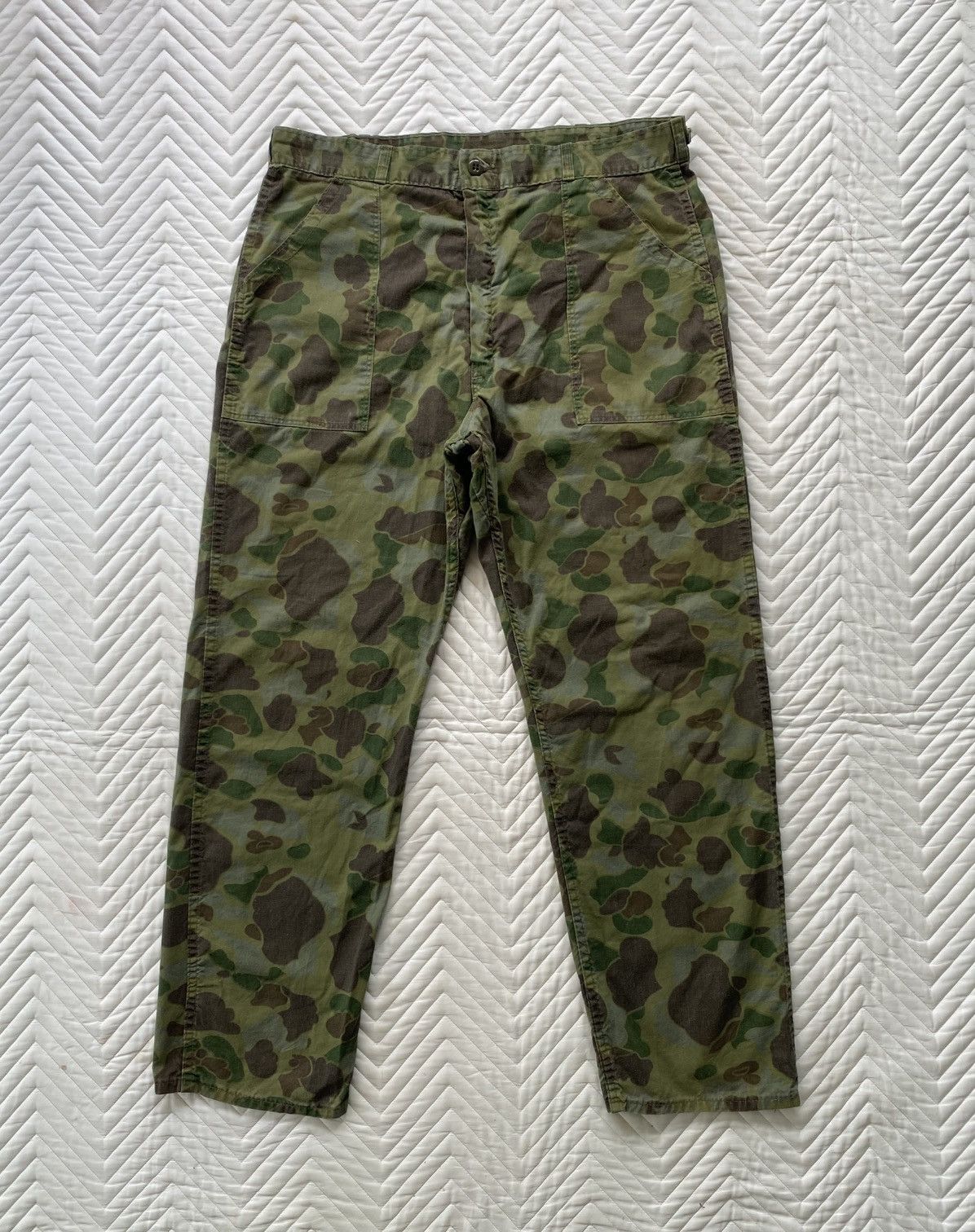 Vintage 70s Kamo Pants Woodland First Pattern Inspired
