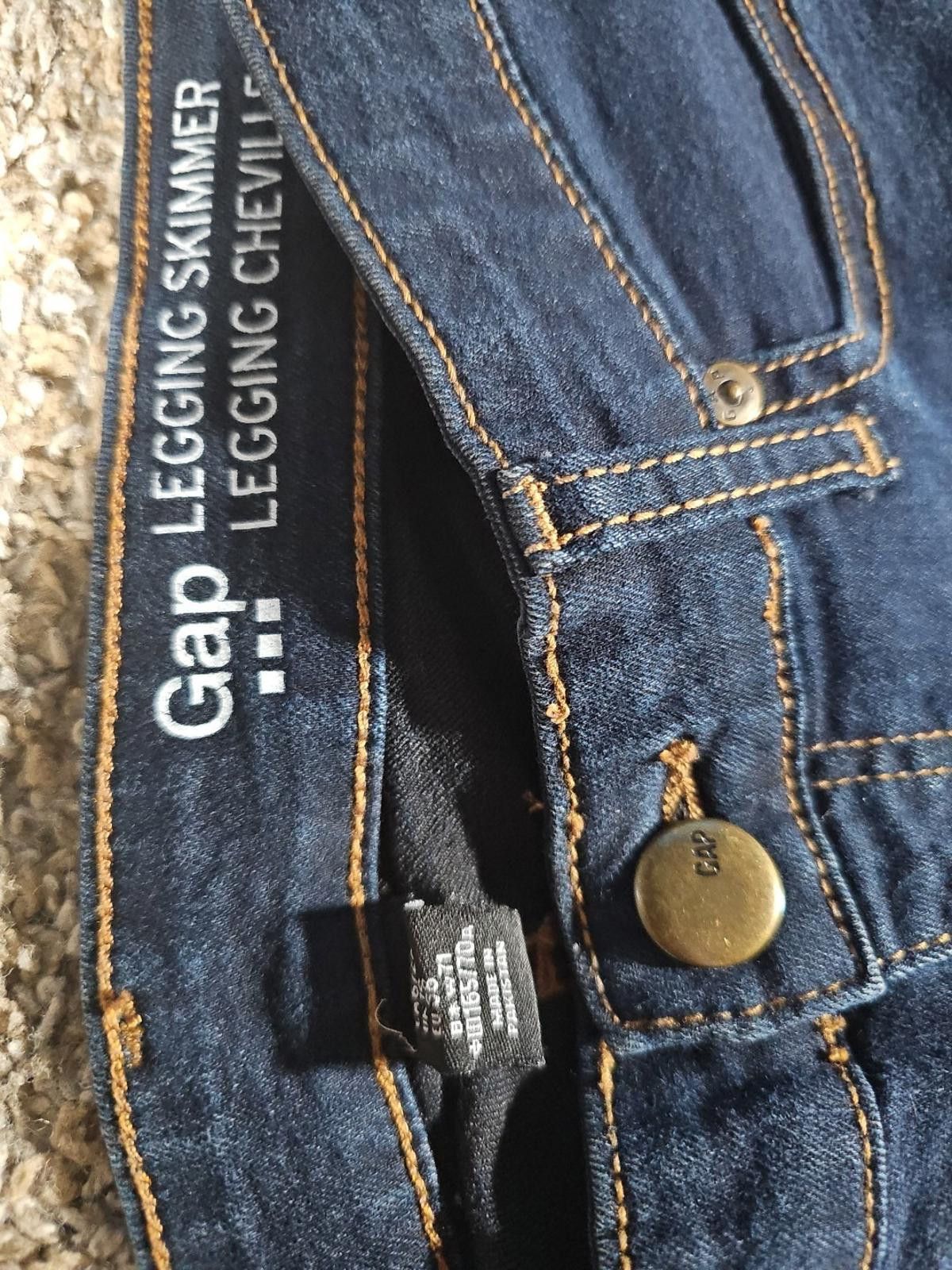 Gap Gap Women's Jeans Sz 6/28 Skinny Stretch Skimmer Leggings Size 28" / US 6 / IT 42 - 2 Thumbnail