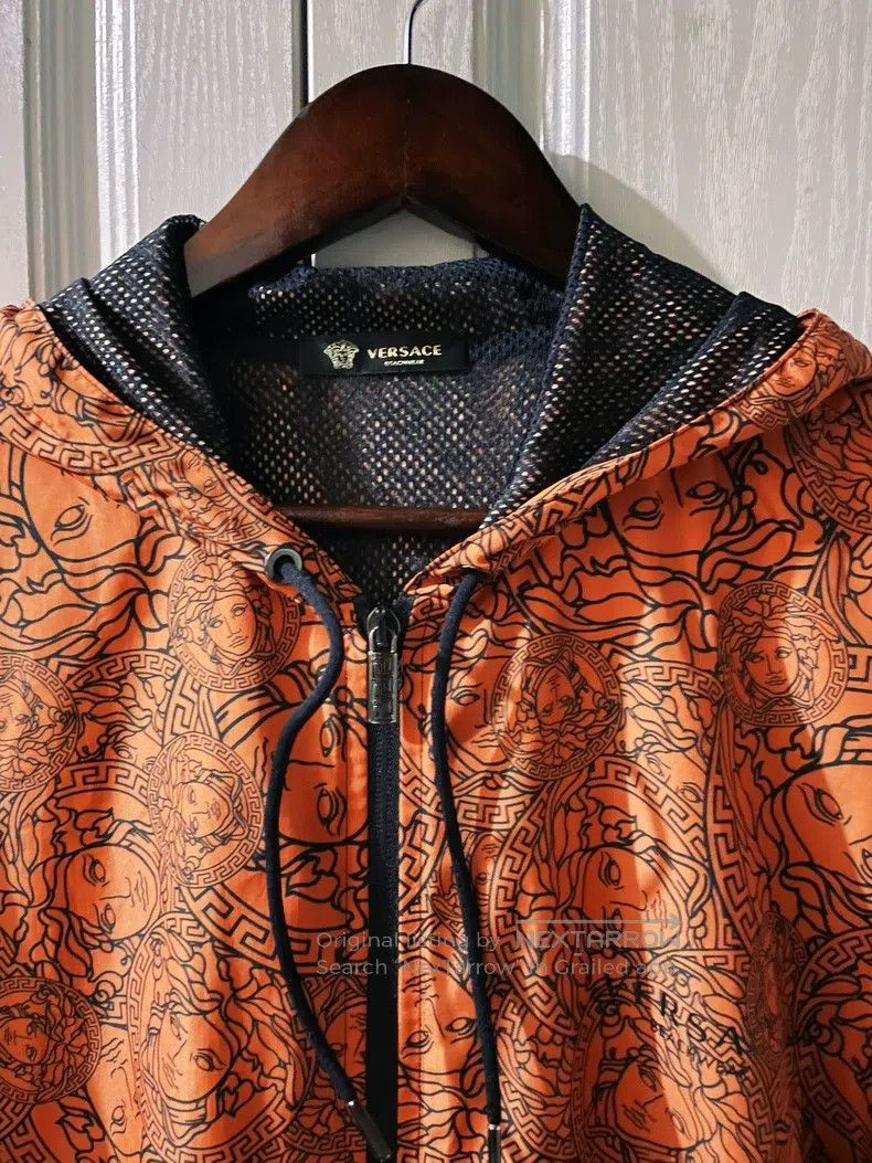 Versace Versace Full printed woven jacket jacket Size US L / EU 52-54 / 3 - 3 Thumbnail