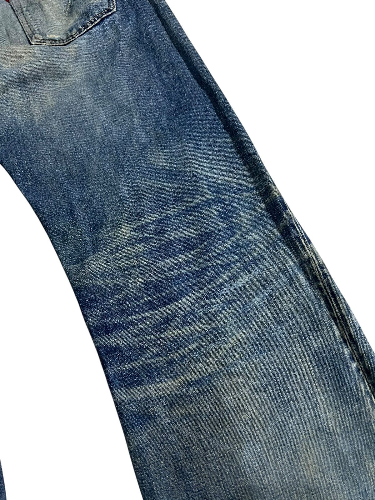 Levi's Vintage Levi’s 501xx Big E Selvedge Distressed Jean Size US 33 - 14 Thumbnail