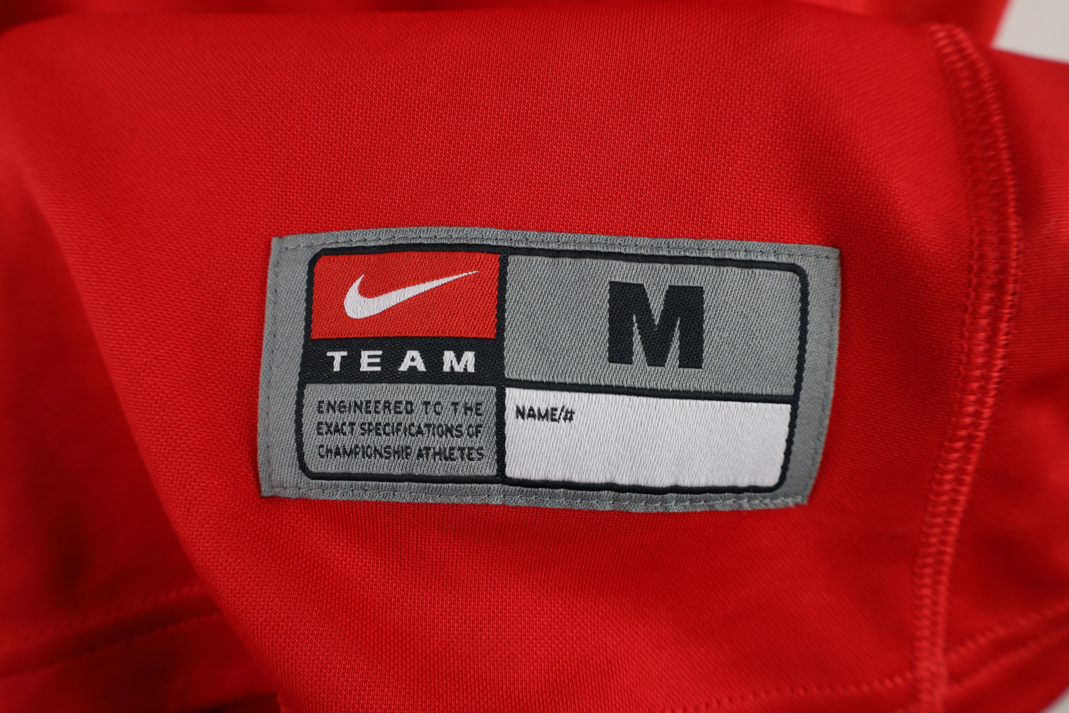Nike × Vintage Nike Team USA Short Sleeve Softball Jersey Shirt Red #13 Size M / US 6-8 / IT 42-44 - 8 Thumbnail
