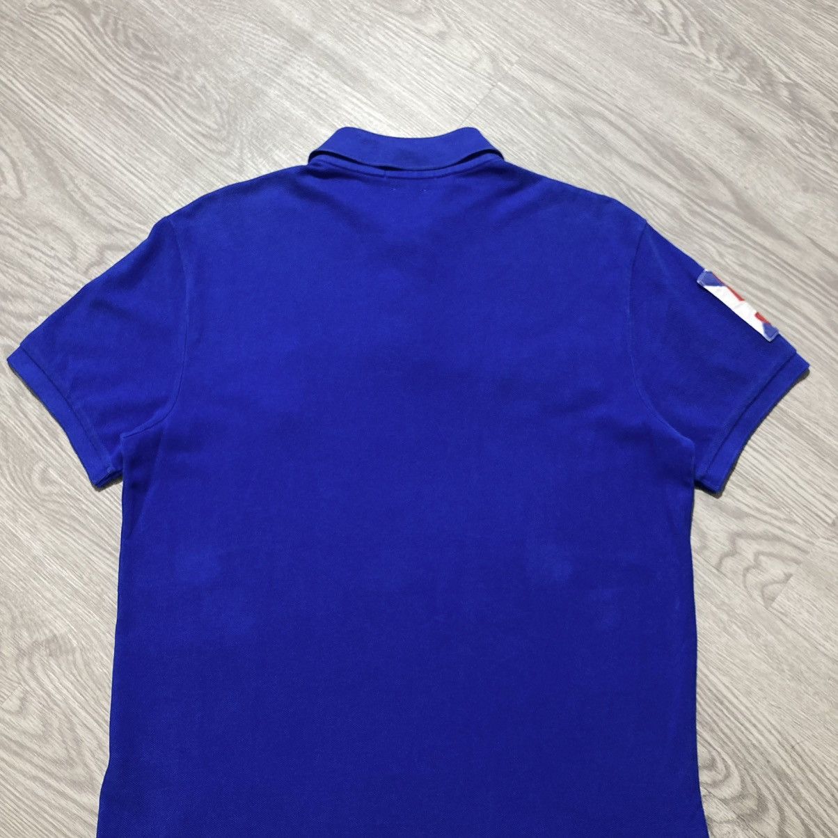 Polo Ralph Lauren Vintage Polo Ralph Lauren RLYC Polo T-shirt Royal Blue Size US M / EU 48-50 / 2 - 11 Thumbnail