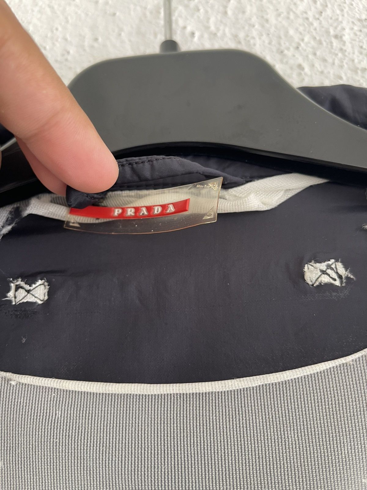 Prada Prada Sport Nylon Packable Lightweight Jacket Art. SGV614 Size US M / EU 48-50 / 2 - 15 Thumbnail