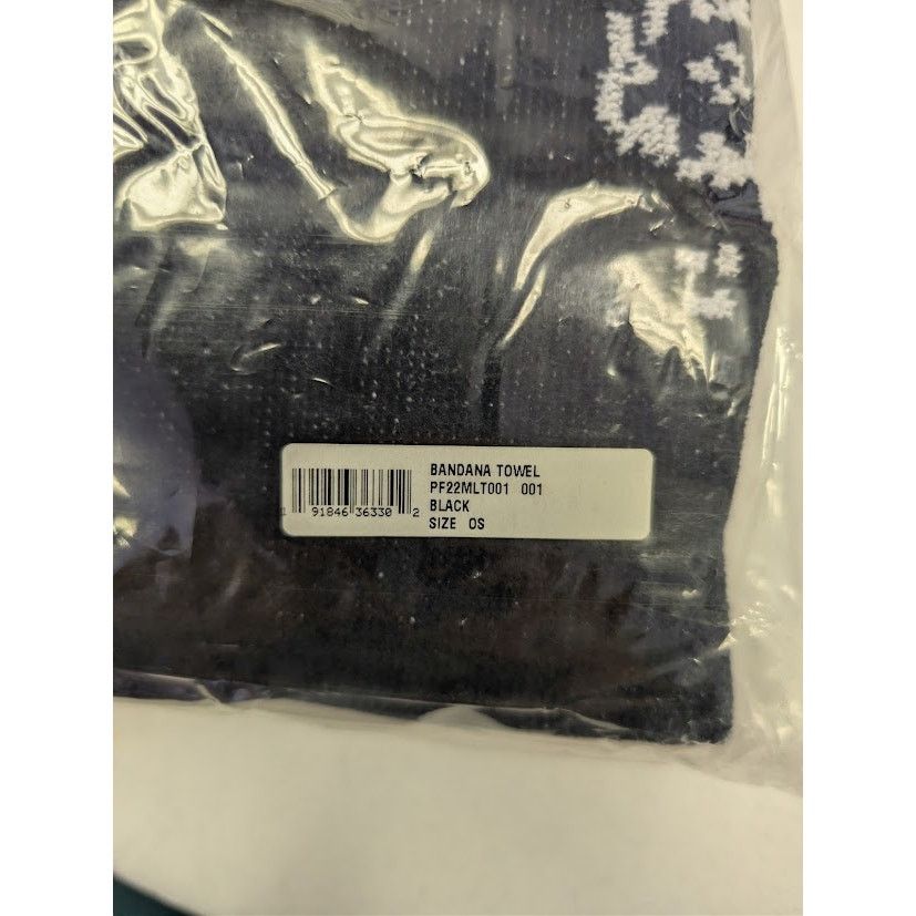 Amiri o1rshd1 Size: OS / Q:3 / bandana cotton towel in Black/White Size ONE SIZE - 23 Thumbnail