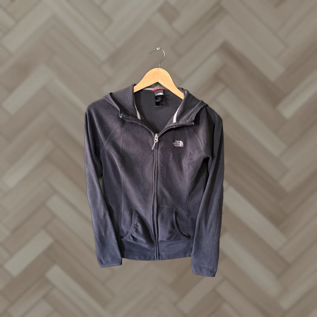 The North Face The North Face Womens Black Fleece Full Zip Hooded Sweatshirt M Size M / US 6-8 / IT 42-44 - 1 Thumbnail