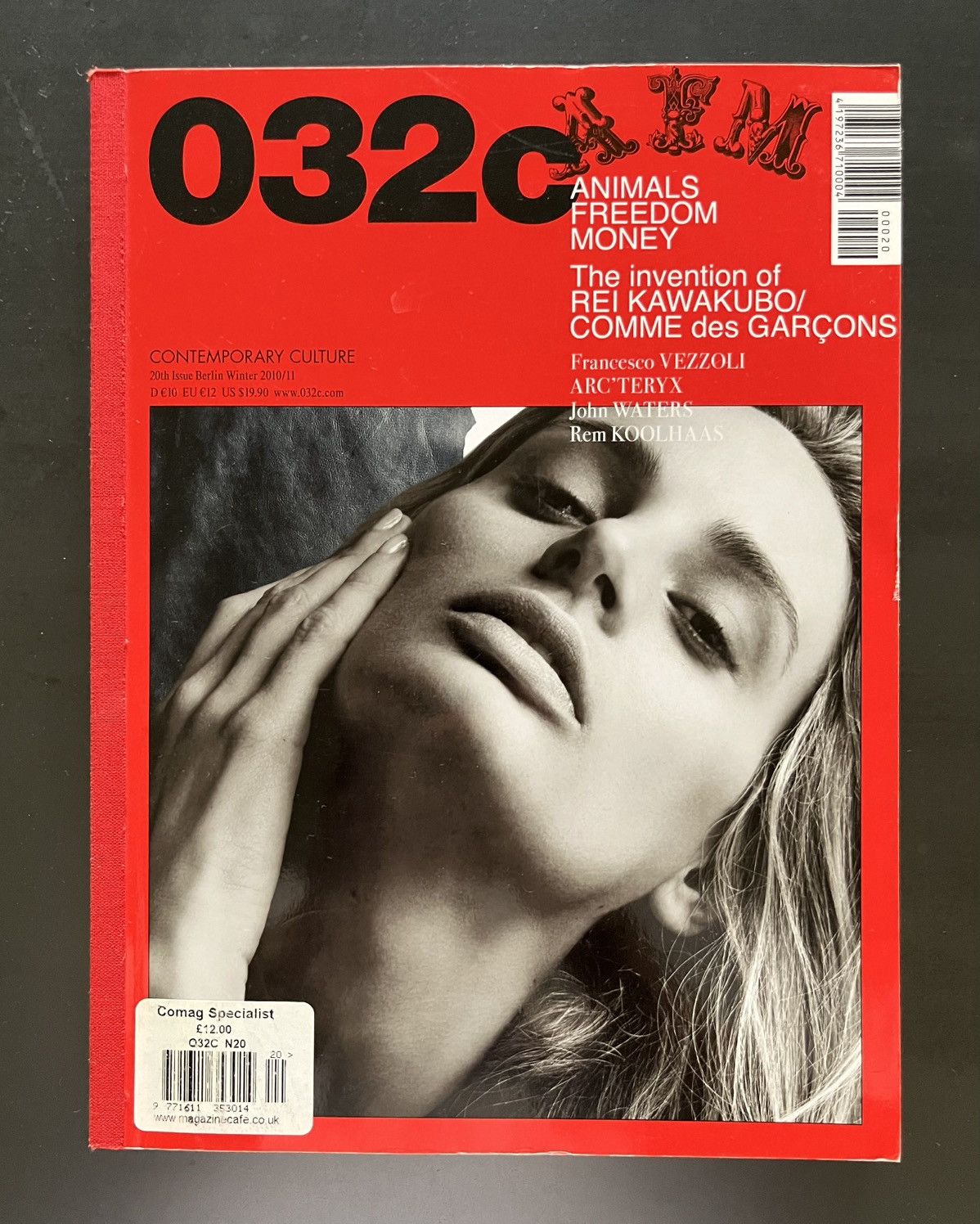 032c \"2nd ISSUE 2001 SUMMER\" 未開封 032c 032c - Issue 2 Summer 2001 - #0999 / 2500 - Super Rare