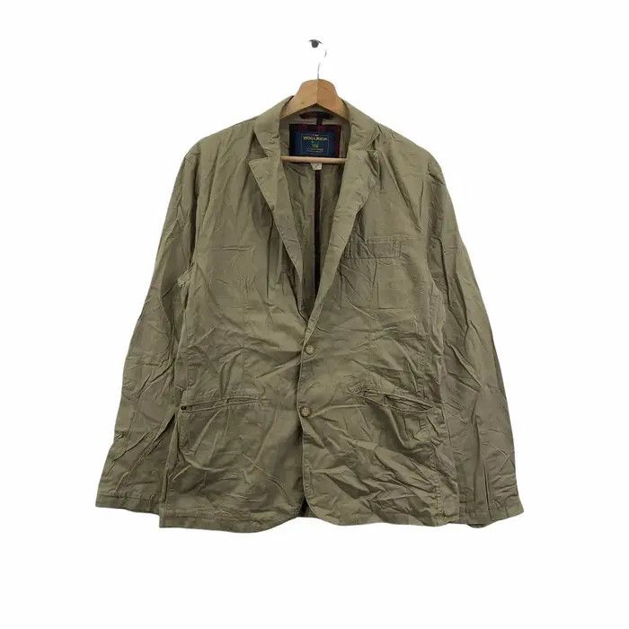 Woolrich Woolen Mills Vintage WOOLRICH Woolen Mills USA Cotton Blazer Coat Parka Size US L / EU 52-54 / 3 - 1 Thumbnail