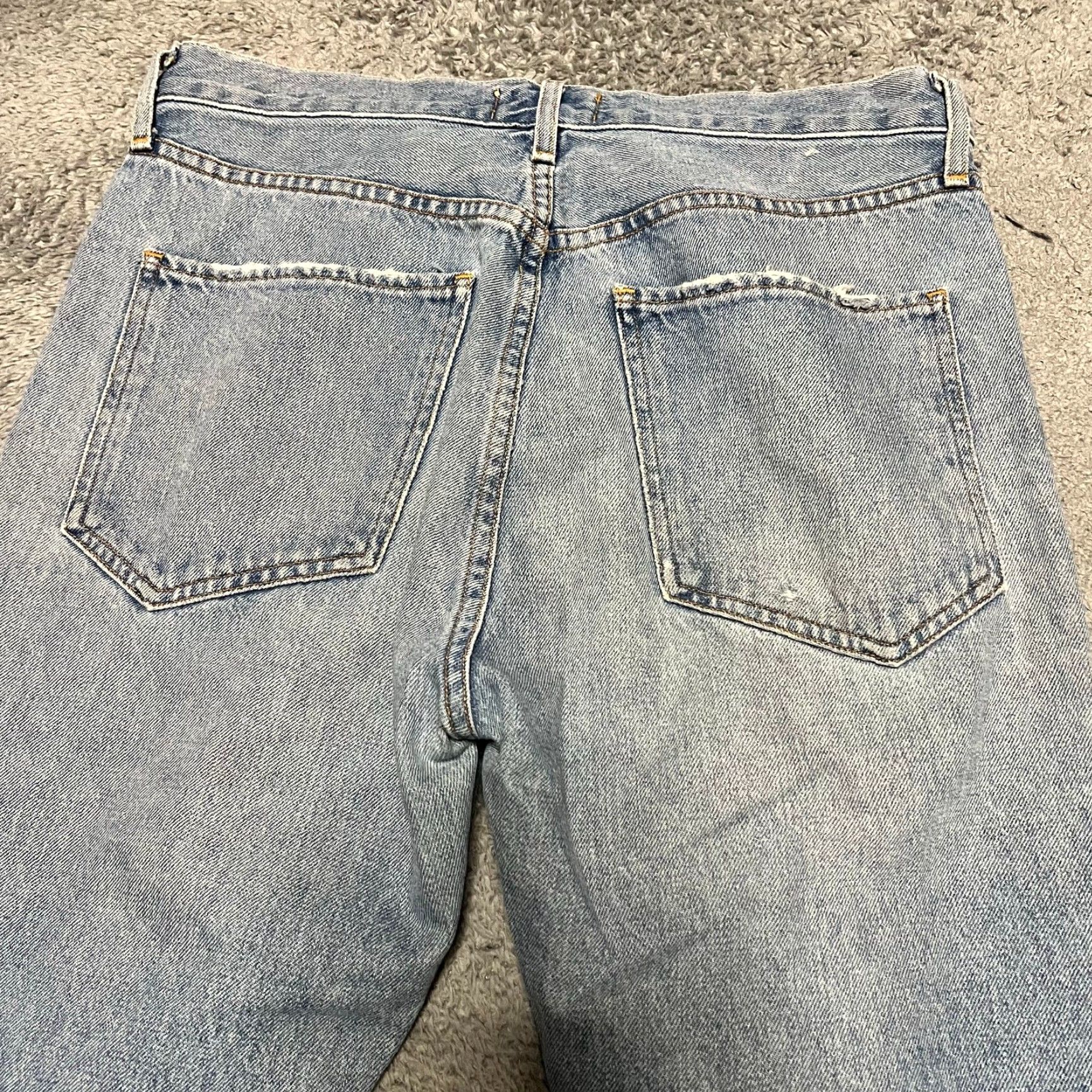 Agolde VINTAGE AGOLDE Jeans Womens 28 High Rise Straight Denim 90s Pinch Waist Blue Womens Size 28" / US 6 / IT 42 - 5 Thumbnail