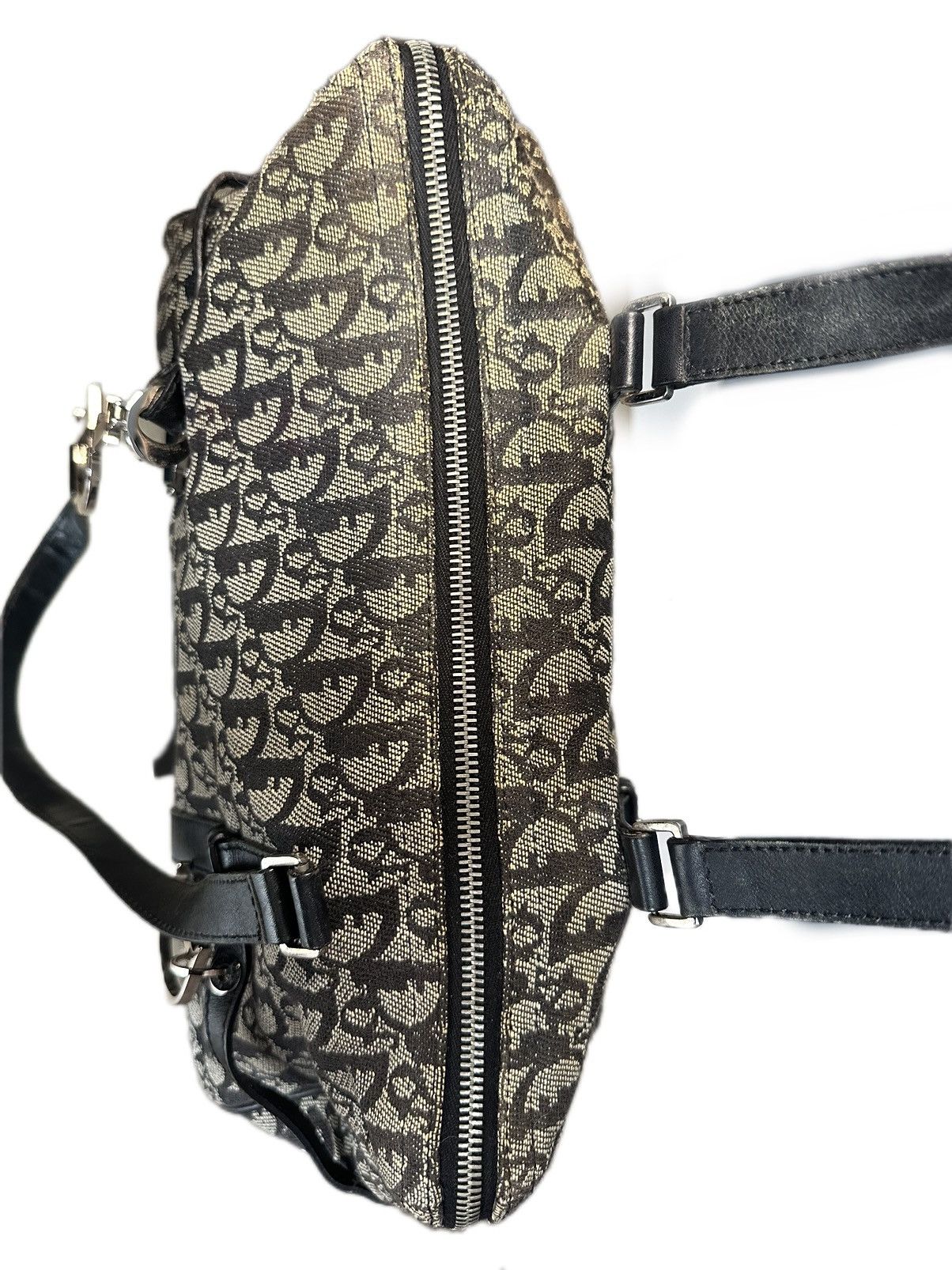 Christian Dior Trotter Monogram Boston Shoulder Bag