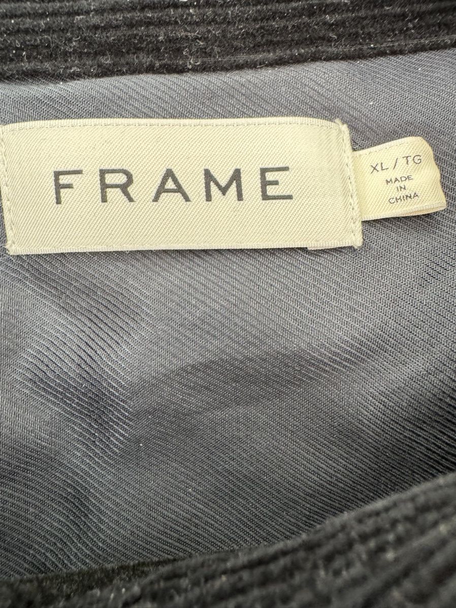 Frame Relaxed Corduroy Overshirt Dark Navy Size US XL / EU 56 / 4 - 3 Thumbnail