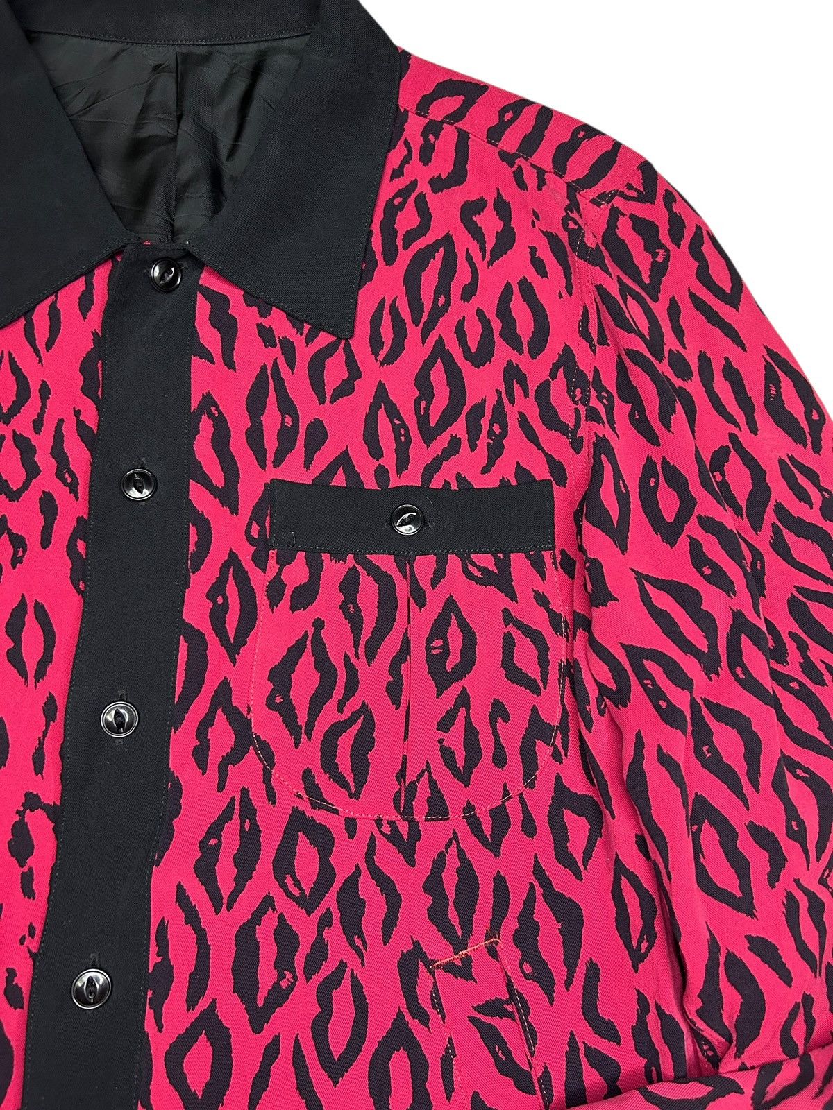 Wacko Maria Lips Pattern Rayon Jacket Size US S / EU 44-46 / 1 - 4 Thumbnail
