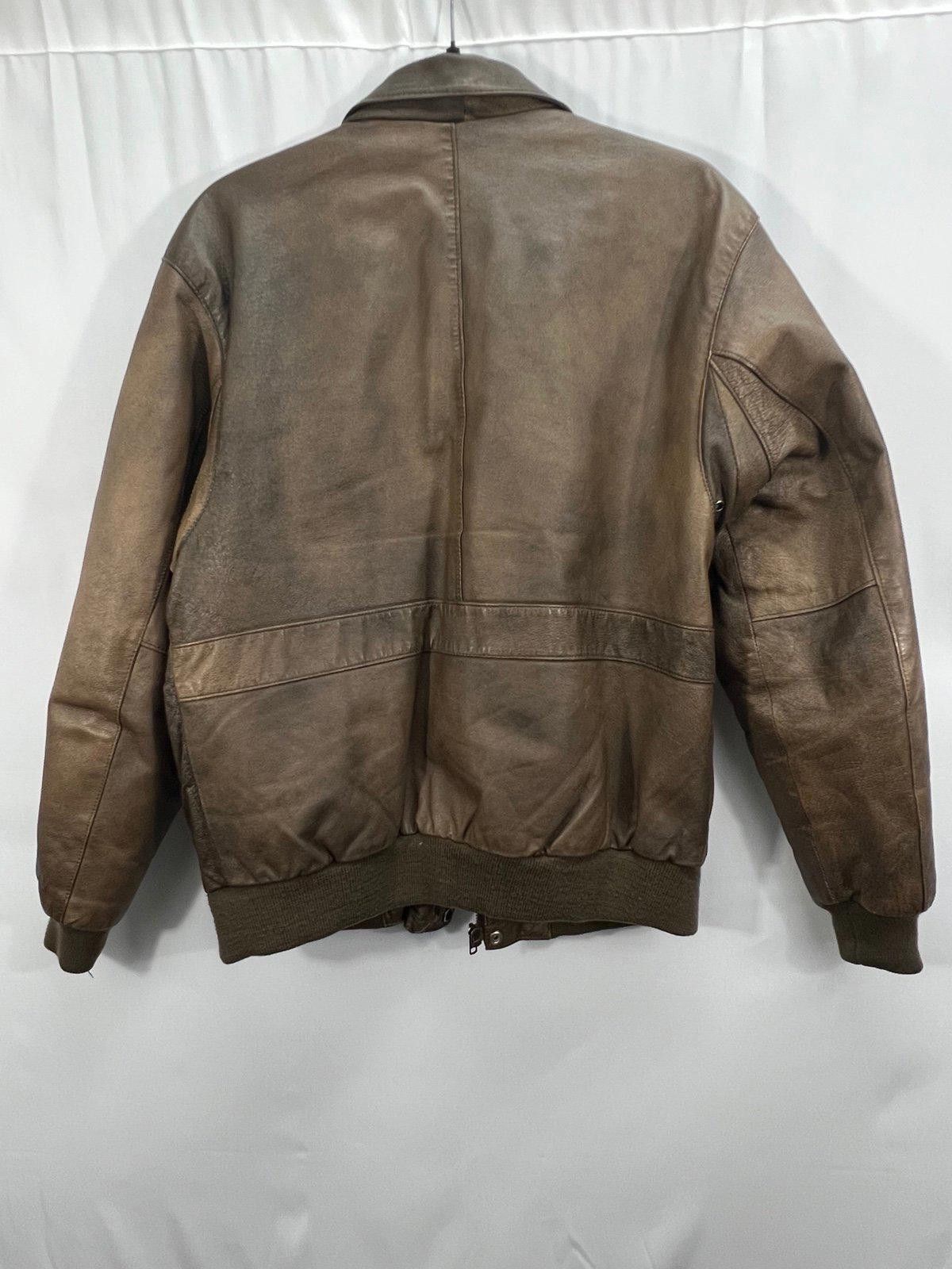 Designer Vintage Cannery Row Strategic Air Command Leather Jacket Size US M / EU 48-50 / 2 - 7 Thumbnail