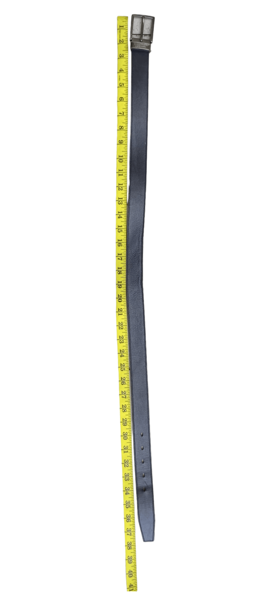 Burberry BURBERRY Leather Black Belt Size ONE SIZE - 10 Thumbnail
