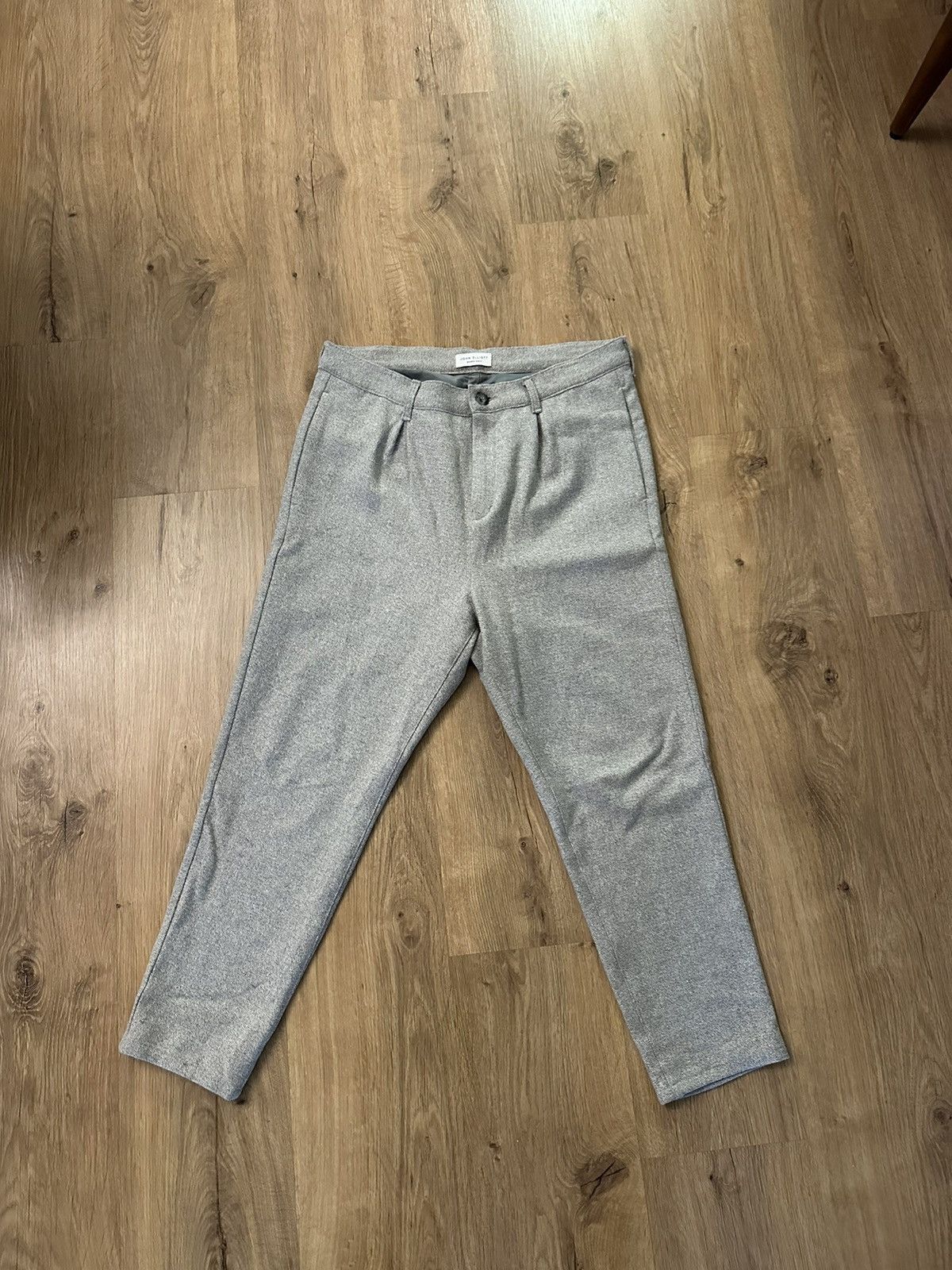 image of John Elliott Wool Trouser in Grey, Men's (Size 32)