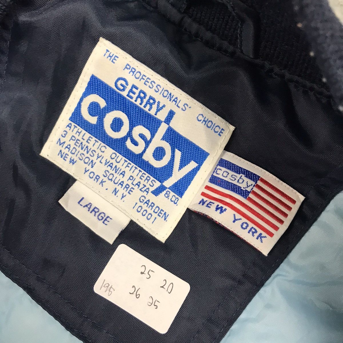 Japanese Brand VINTAGE COSBY NEW YORK EMBROIDERY JACKET Size US L / EU 52-54 / 3 - 12 Thumbnail