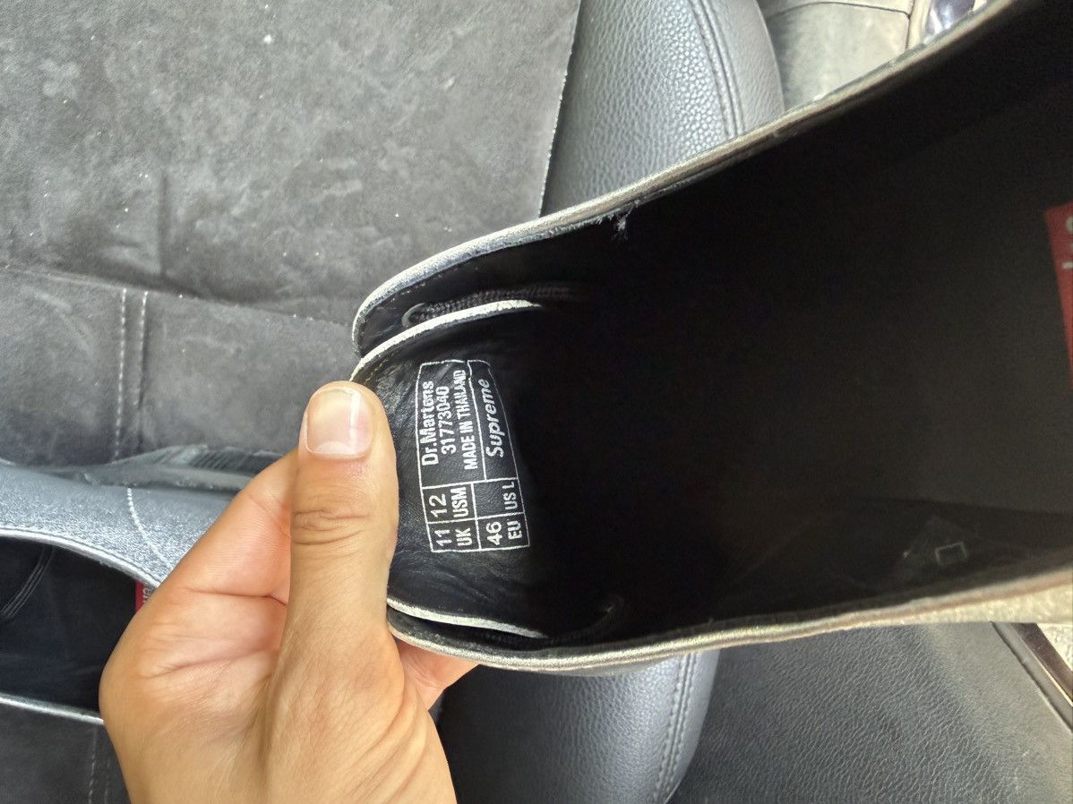 Dr. Martens × Supreme Dr Marten x Supreme loafers Size US 12 / EU 45 - 6 Thumbnail