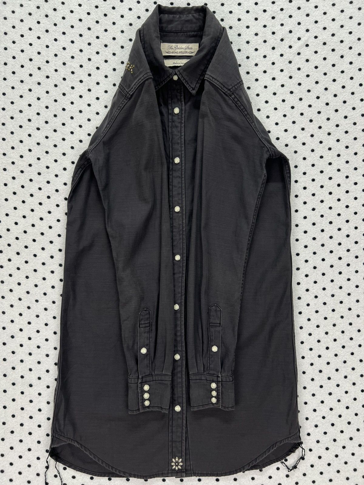 Remi Relief Remi Relief Longline Western Snap Shirt Size XS / US 0-2 / IT 36-38 - 7 Thumbnail
