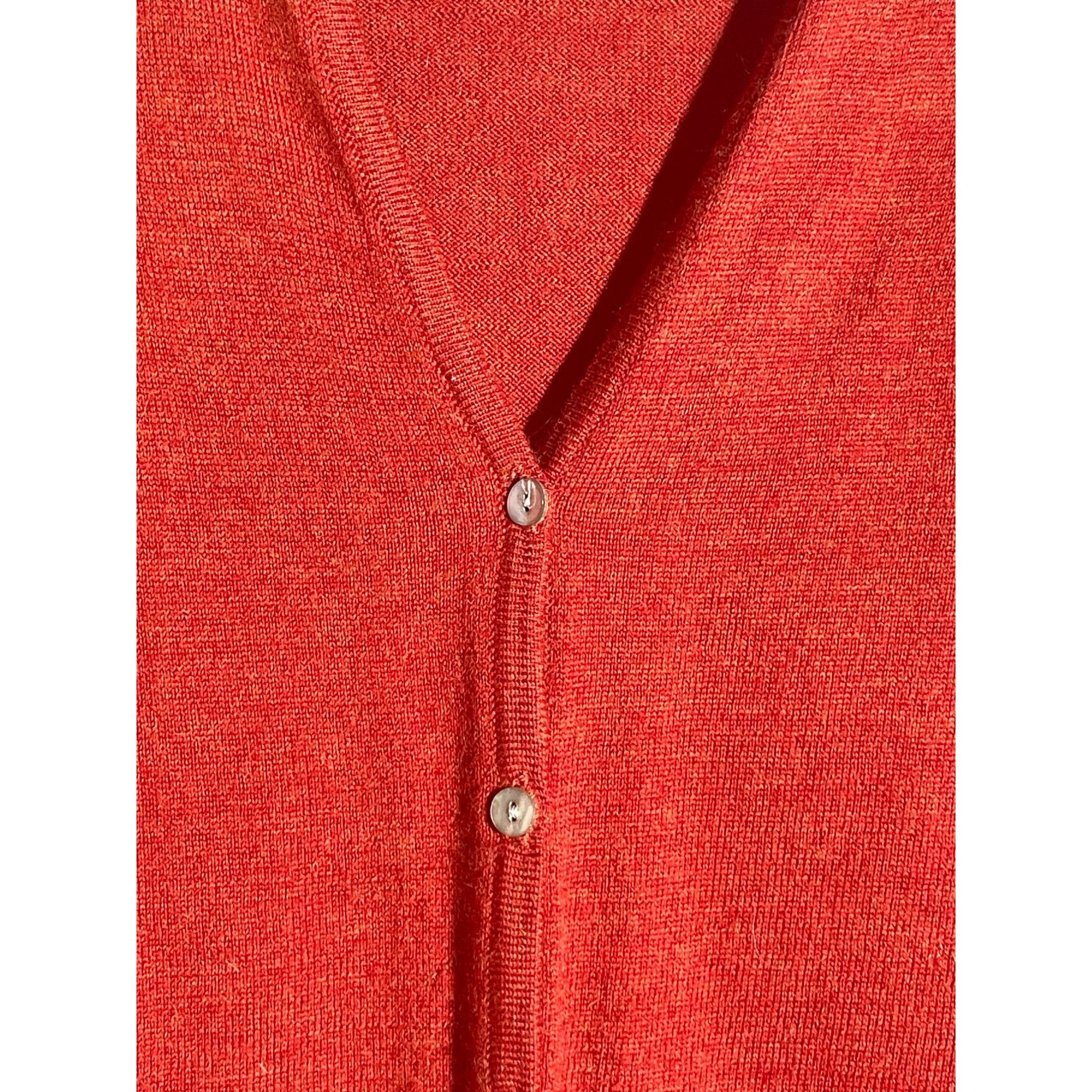 Other Carole Little Med Merino Wool Cardigan Size M / US 6-8 / IT 42-44 - 11 Thumbnail