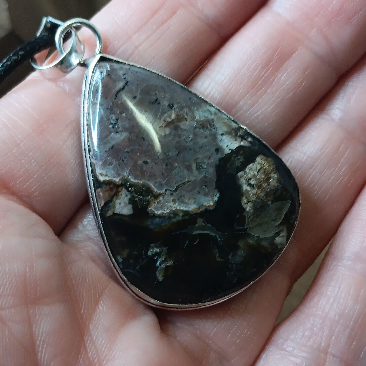 Other Stick Agate gemstone pendant necklace Size ONE SIZE - 5 Thumbnail
